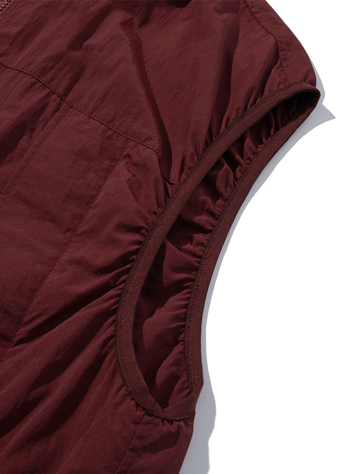 사운즈라이프(SOUNDSLIFE) Track Vest Burgundy