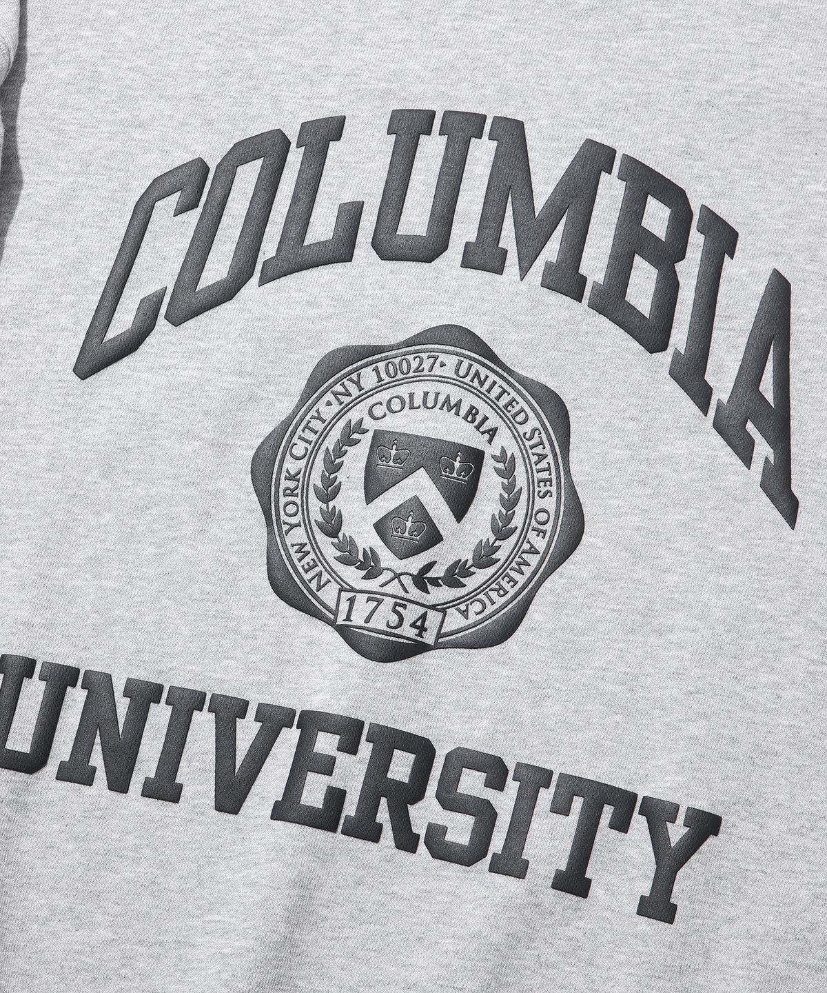 컬럼비아 유니버시티(COLUMBIA UNIVERSITY) UNIVERSITY SEAL LIGHT TERRY SWEATSHIRTS 멜란지그레이