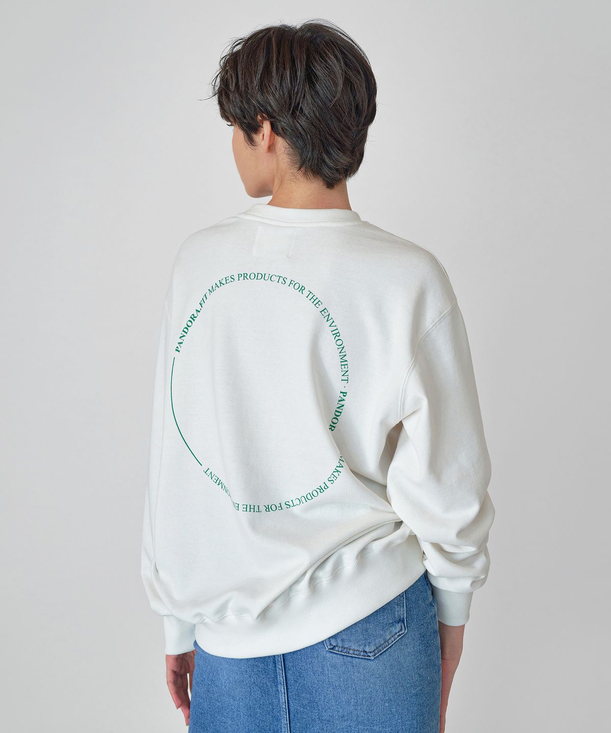 판도라핏(PANDORAFIT) Wonder Sweatshirt Ivory