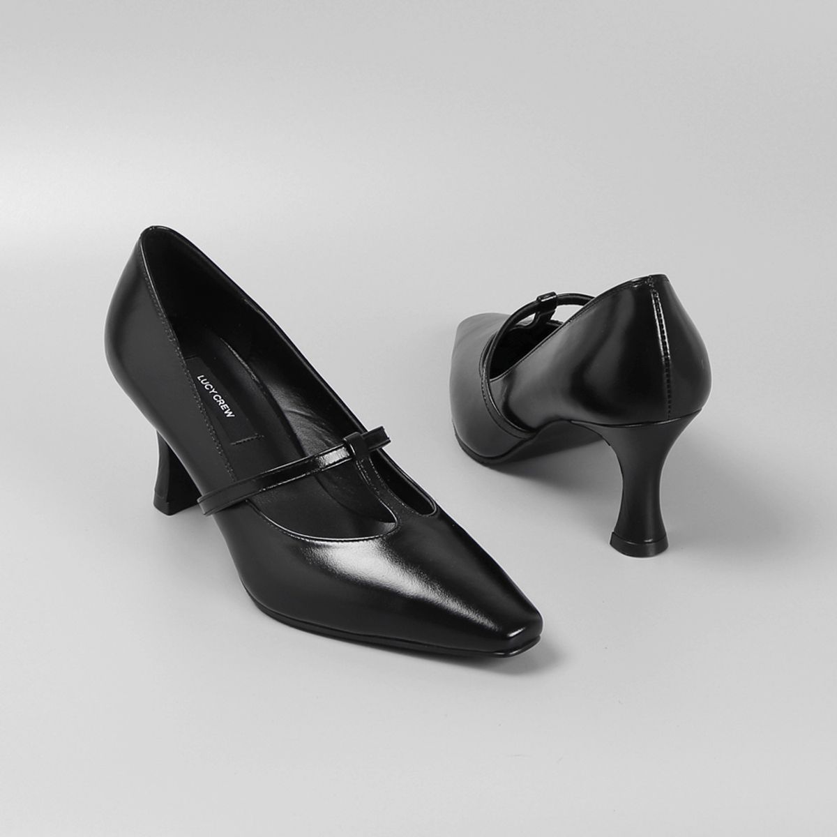 루시크루(LUCY CREW) T-strap Pumps LC138 4color_7cm