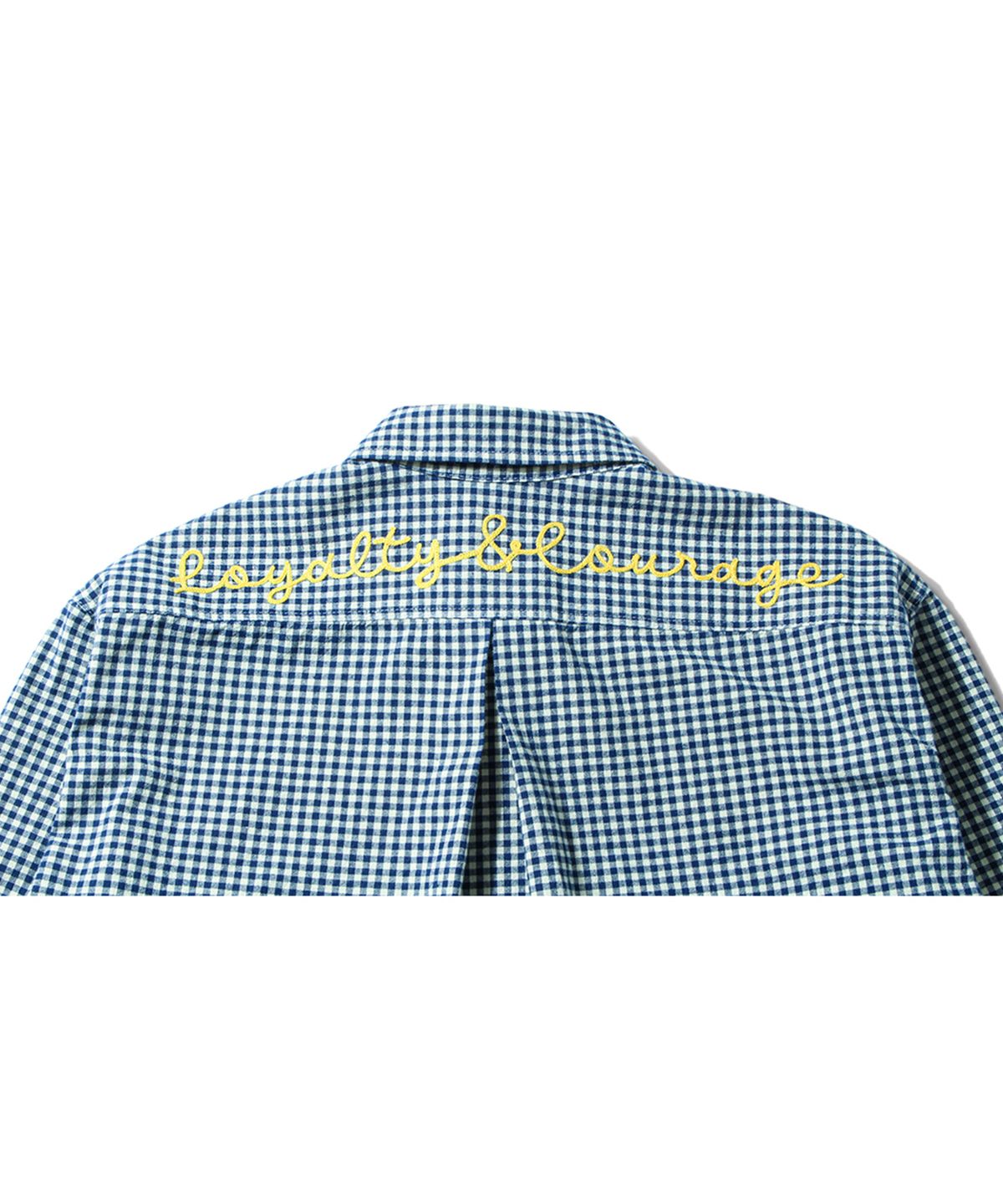비디알(VDR) GINGHAMCHECK SHIRTS [Blue]
