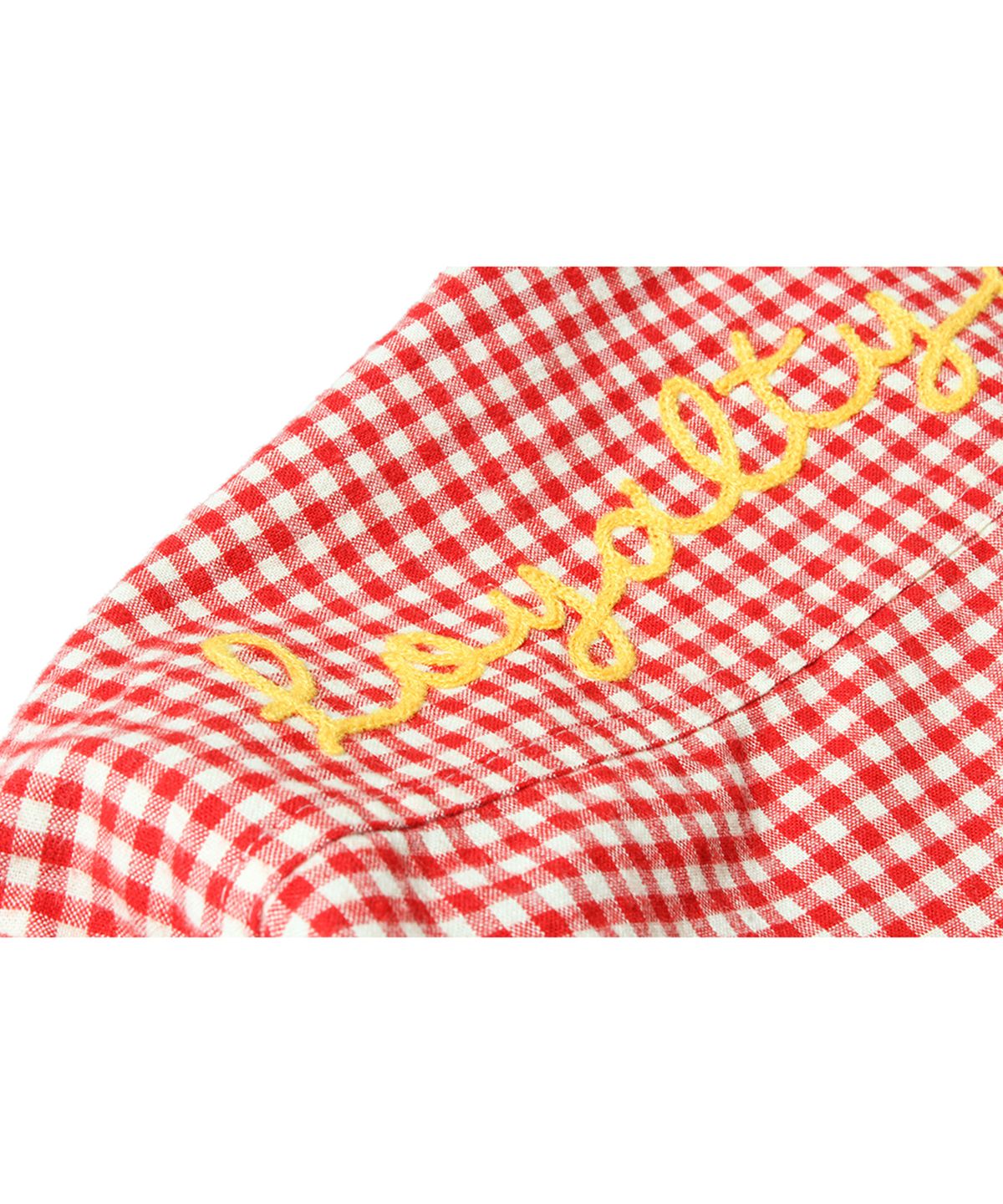 비디알(VDR) GINGHAMCHECK SHIRTS [Red]
