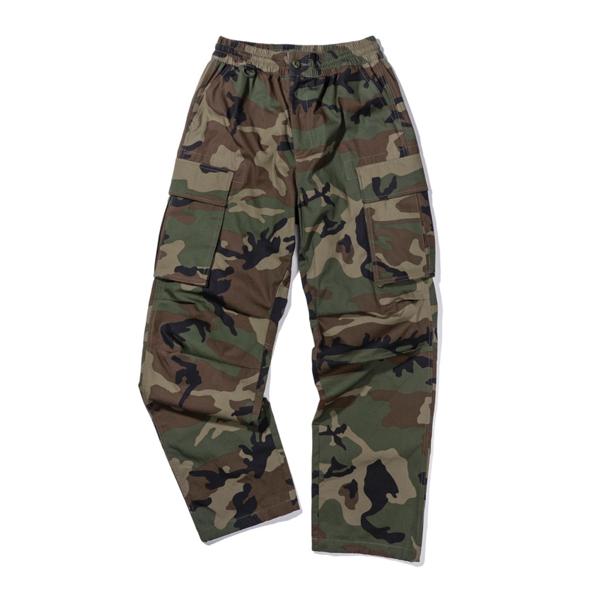엑스트라오디너리(EXTRAORDINARY) CARGO RIPSTOP PANTS  WOODLAND CAMO