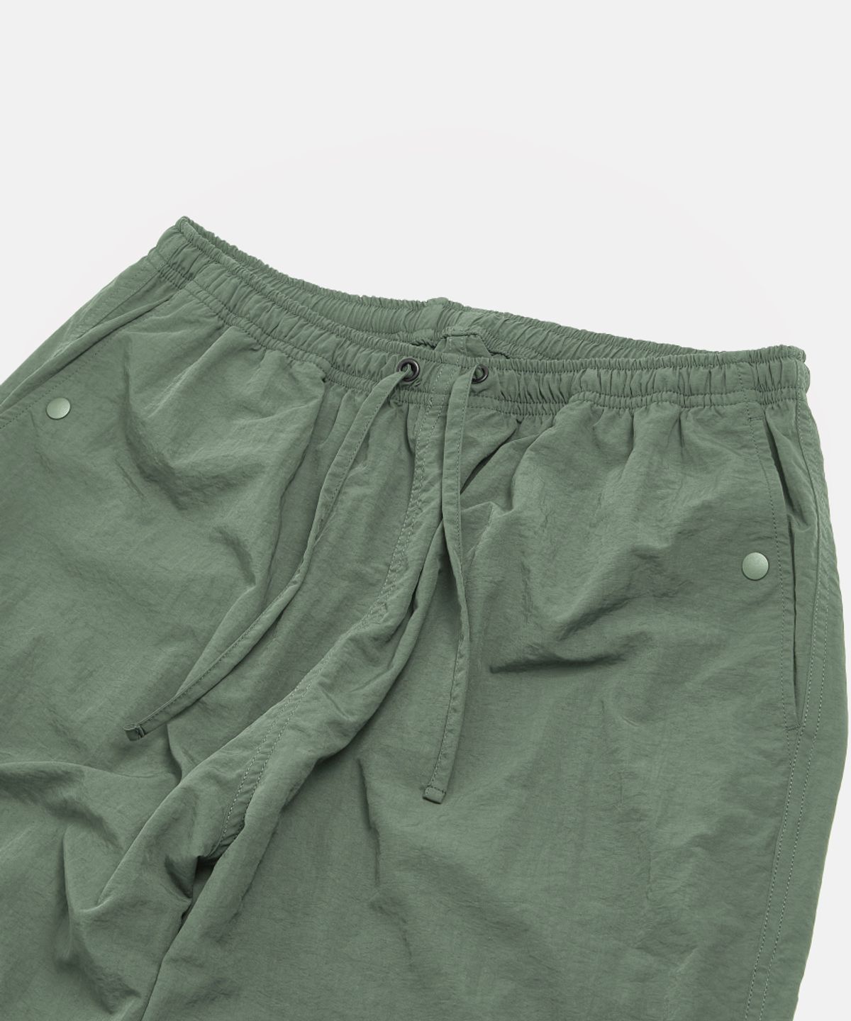 에스피오나지(ESPIONAGE) Nylon Warm Up Pants Olive