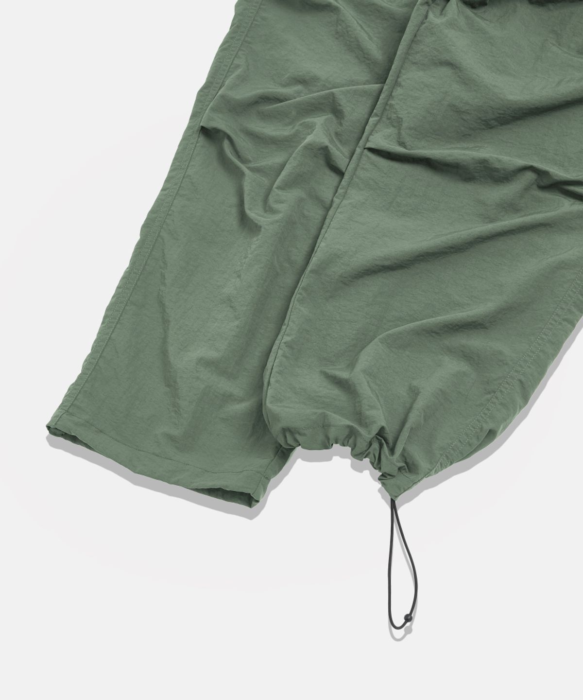에스피오나지(ESPIONAGE) Nylon Warm Up Pants Olive