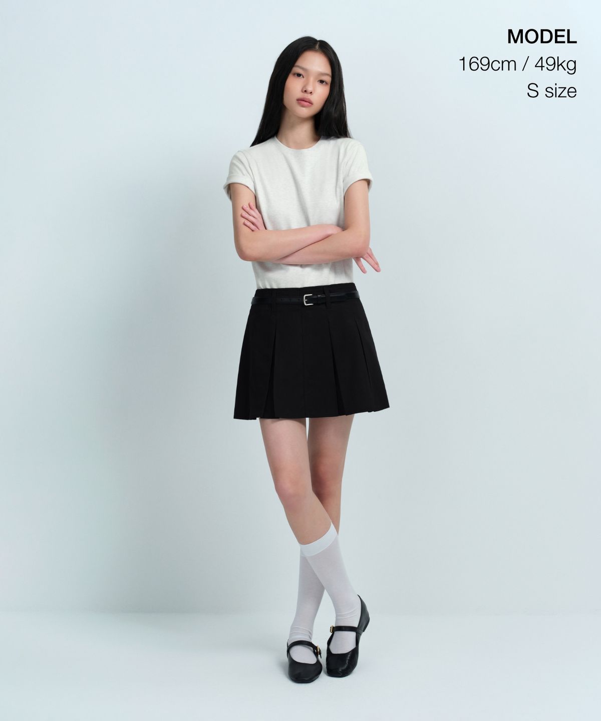 무신사 스탠다드 우먼(MUSINSA STANDARD WOMAN) 우먼즈 베이식 크루 넥 티셔츠 [오트밀]