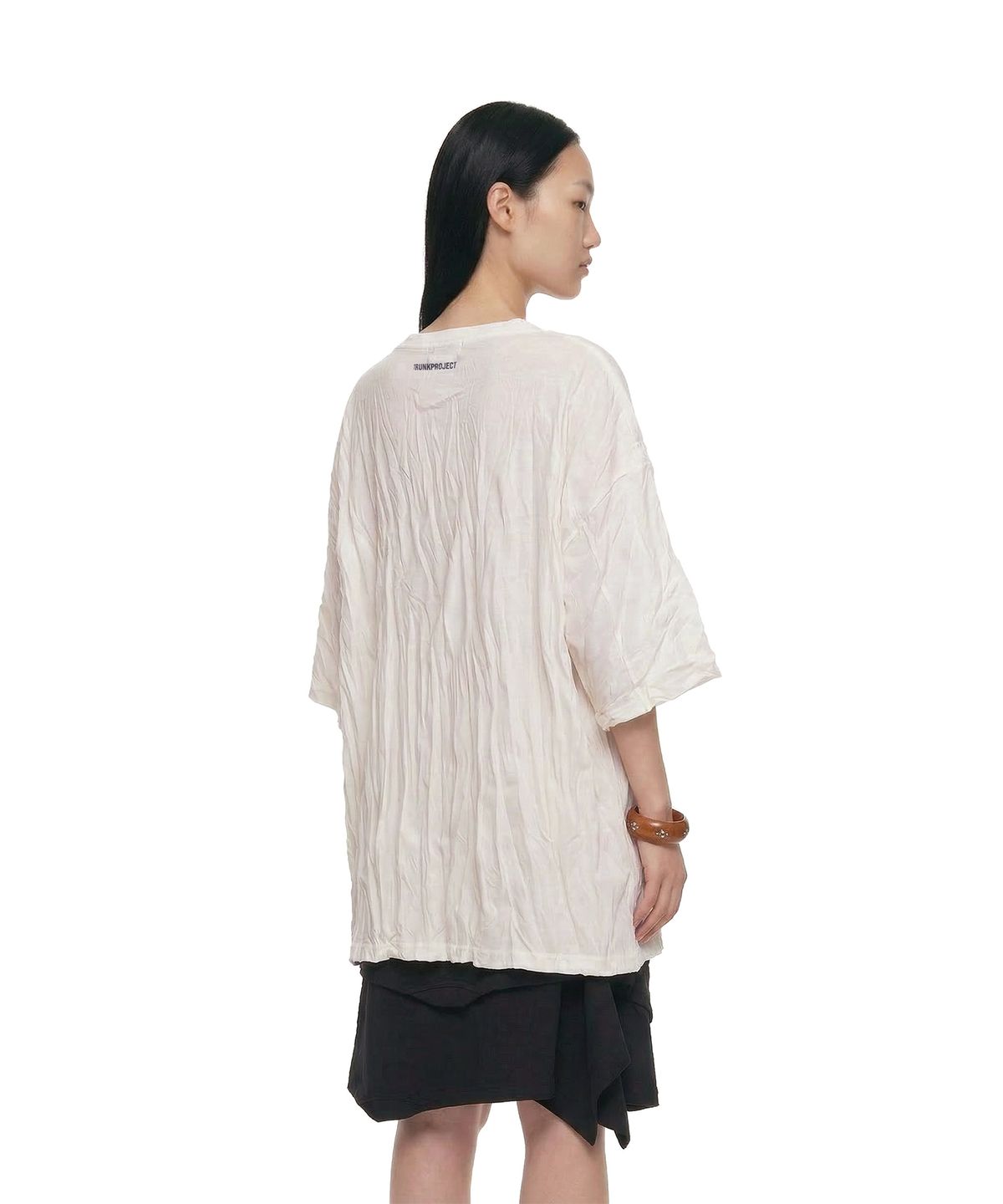 트렁크프로젝트(TRUNK PROJECT) Crinkled T-shirt_White