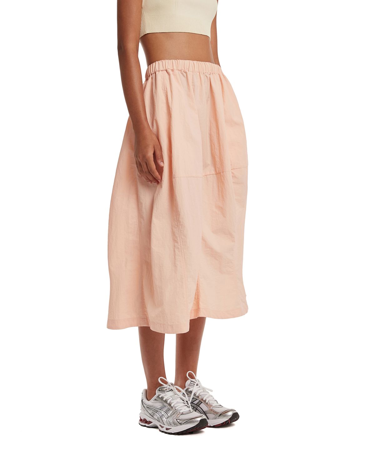 트렁크프로젝트(TRUNK PROJECT) Asymmetric Skirt_Pink