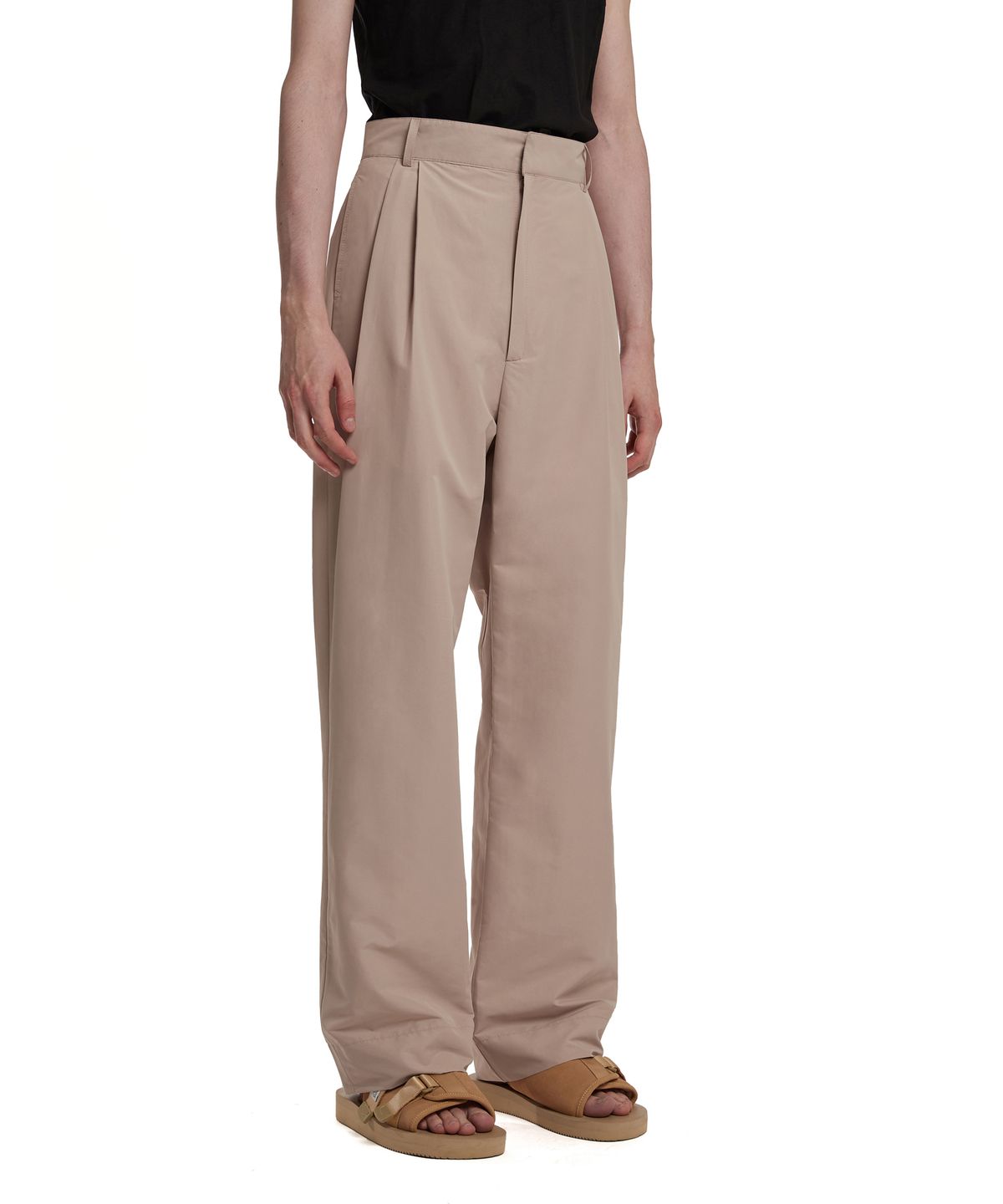 트렁크프로젝트(TRUNK PROJECT) Wide-Leg Trousers_Beige