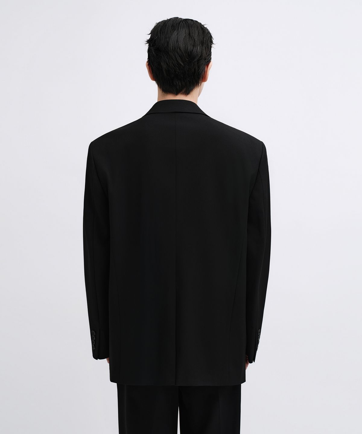 무신사 스탠다드(MUSINSA STANDARD) 빅 대디 오버사이즈 블레이저 [블랙]