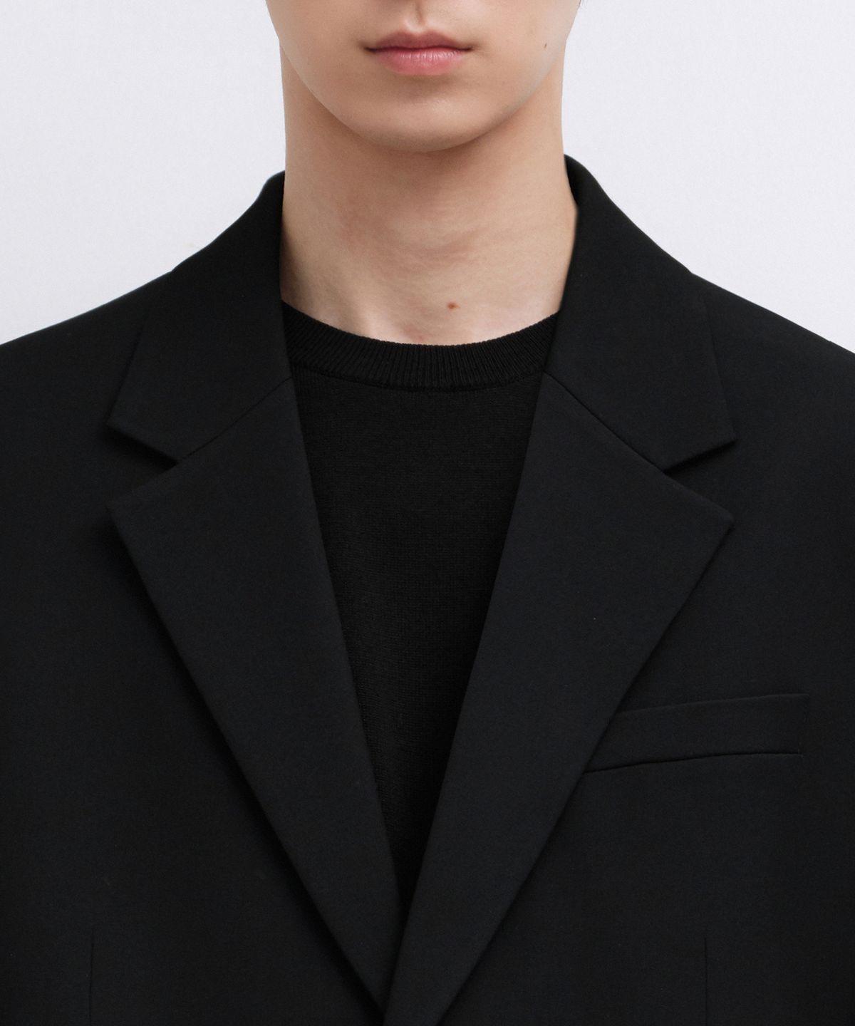무신사 스탠다드(MUSINSA STANDARD) 빅 대디 오버사이즈 블레이저 [블랙]