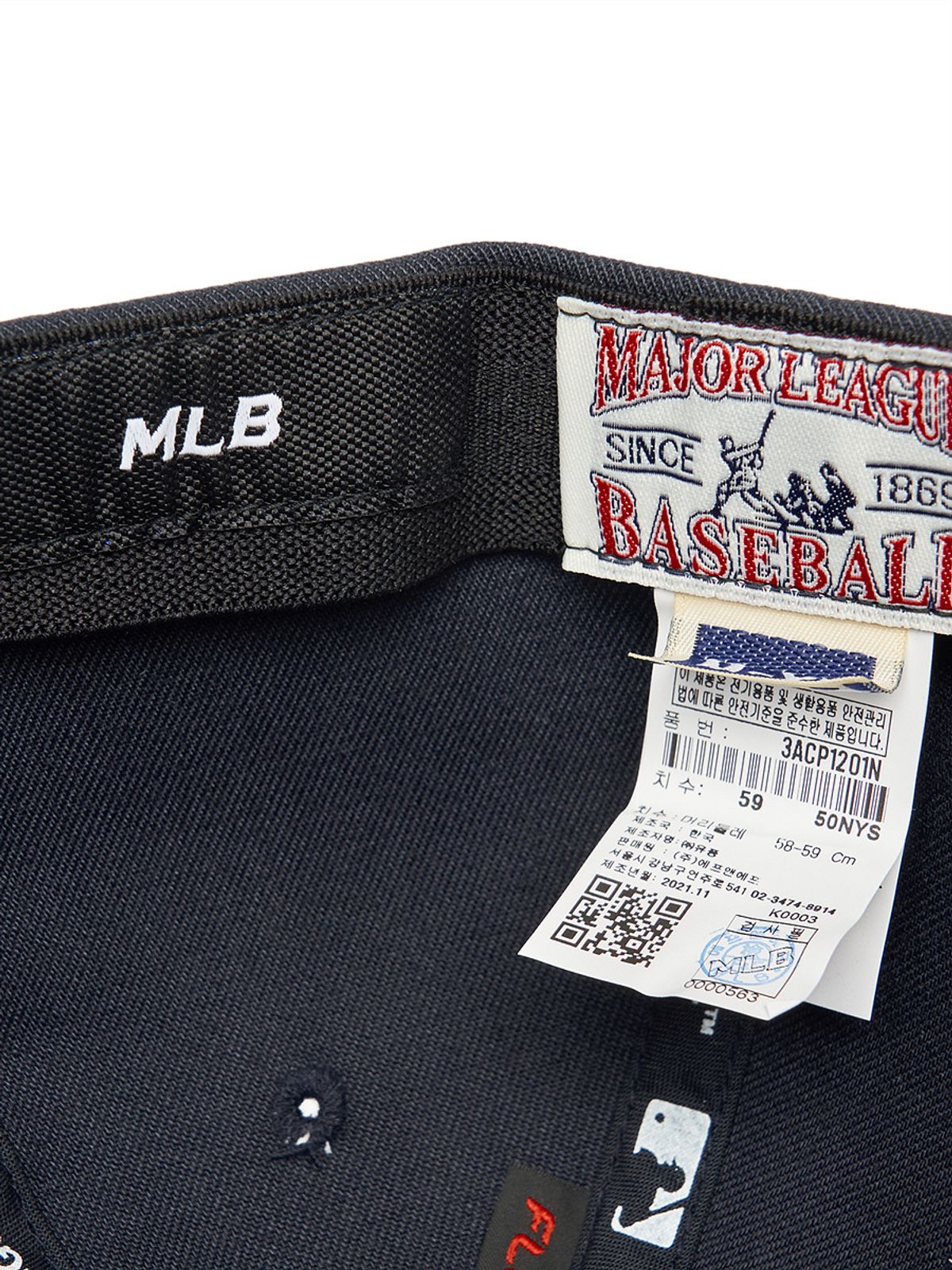 엠엘비(MLB) 베터 플렉스 스트럭쳐 볼캡 NY (Navy)
