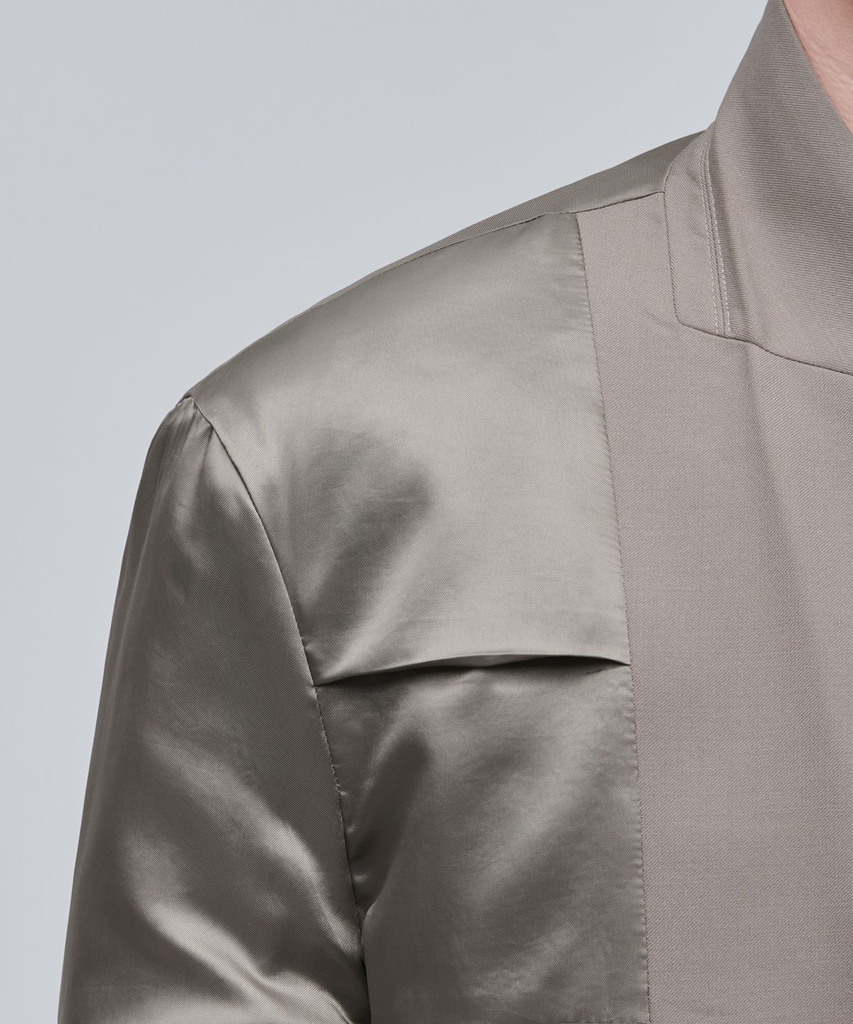 무신사 스탠다드(MUSINSA STANDARD) 울 블렌드 오버사이즈 블레이저 [더스티 베이지]