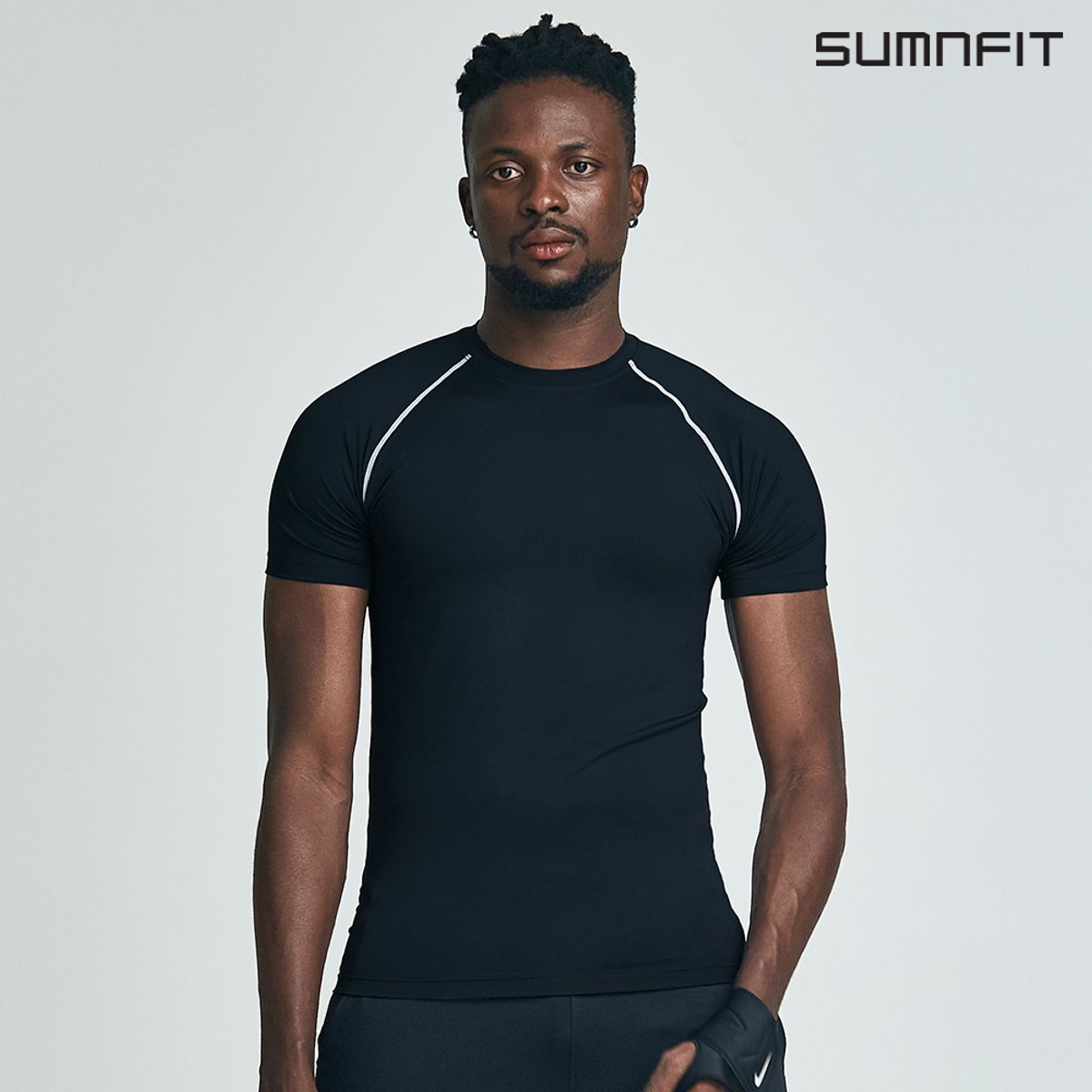 썸앤핏(SUMNFIT) 베이직 반팔 언더레이어 스포츠 이너웨어