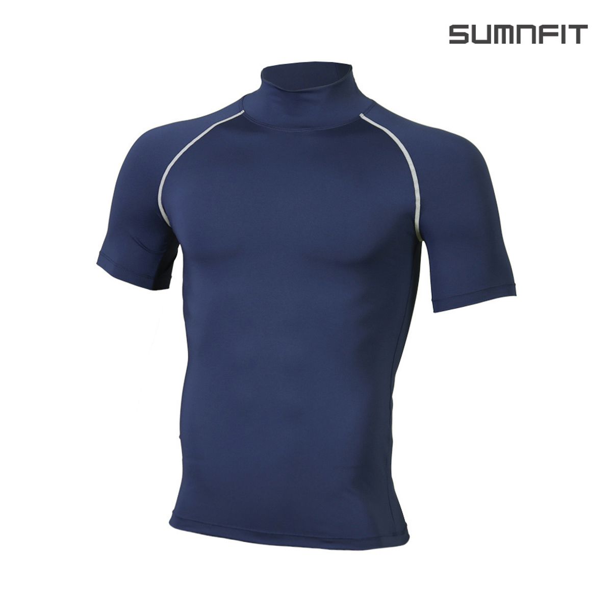 썸앤핏(SUMNFIT) 목폴라 반팔 언더레이어 스포츠 이너웨어