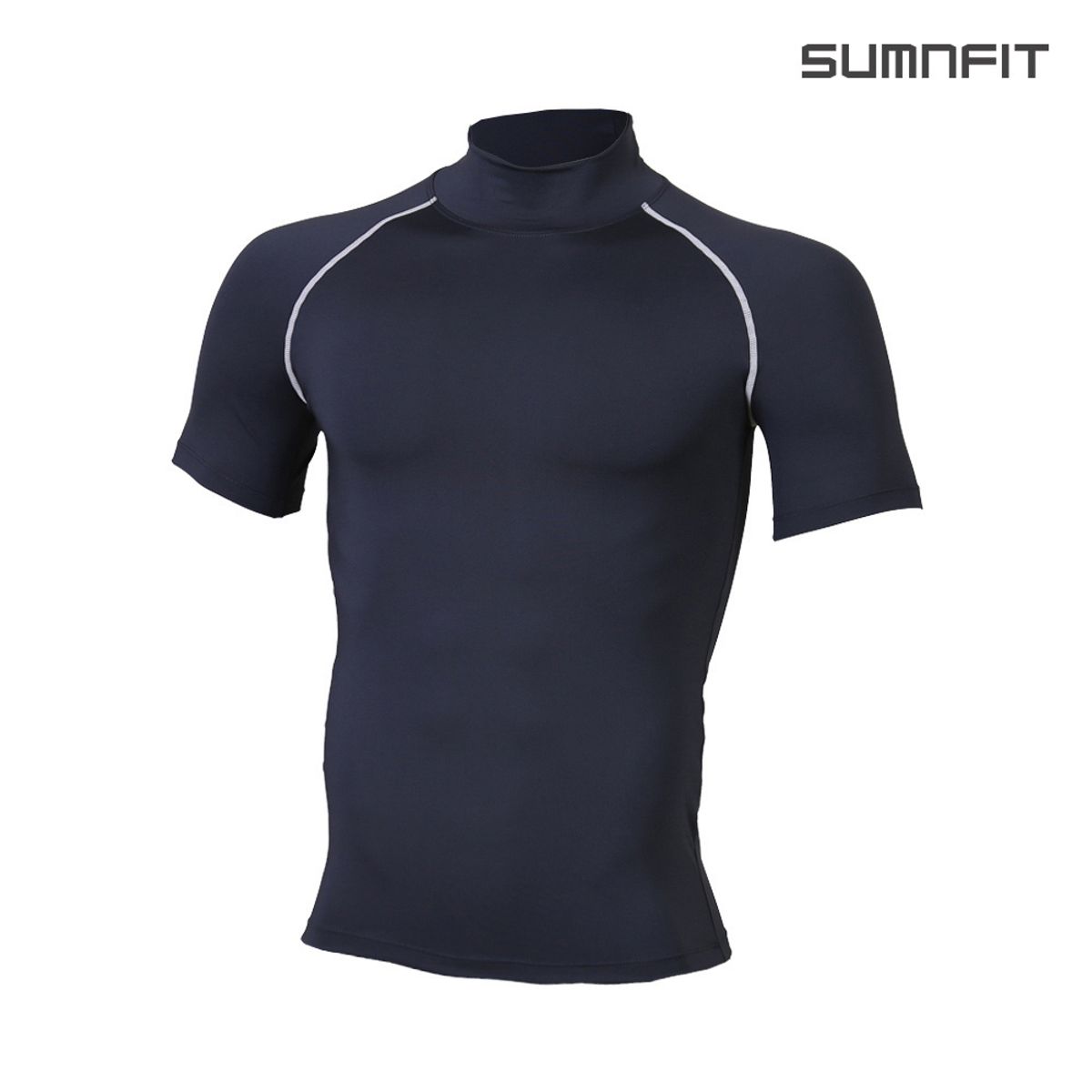 썸앤핏(SUMNFIT) 목폴라 반팔 언더레이어 스포츠 이너웨어