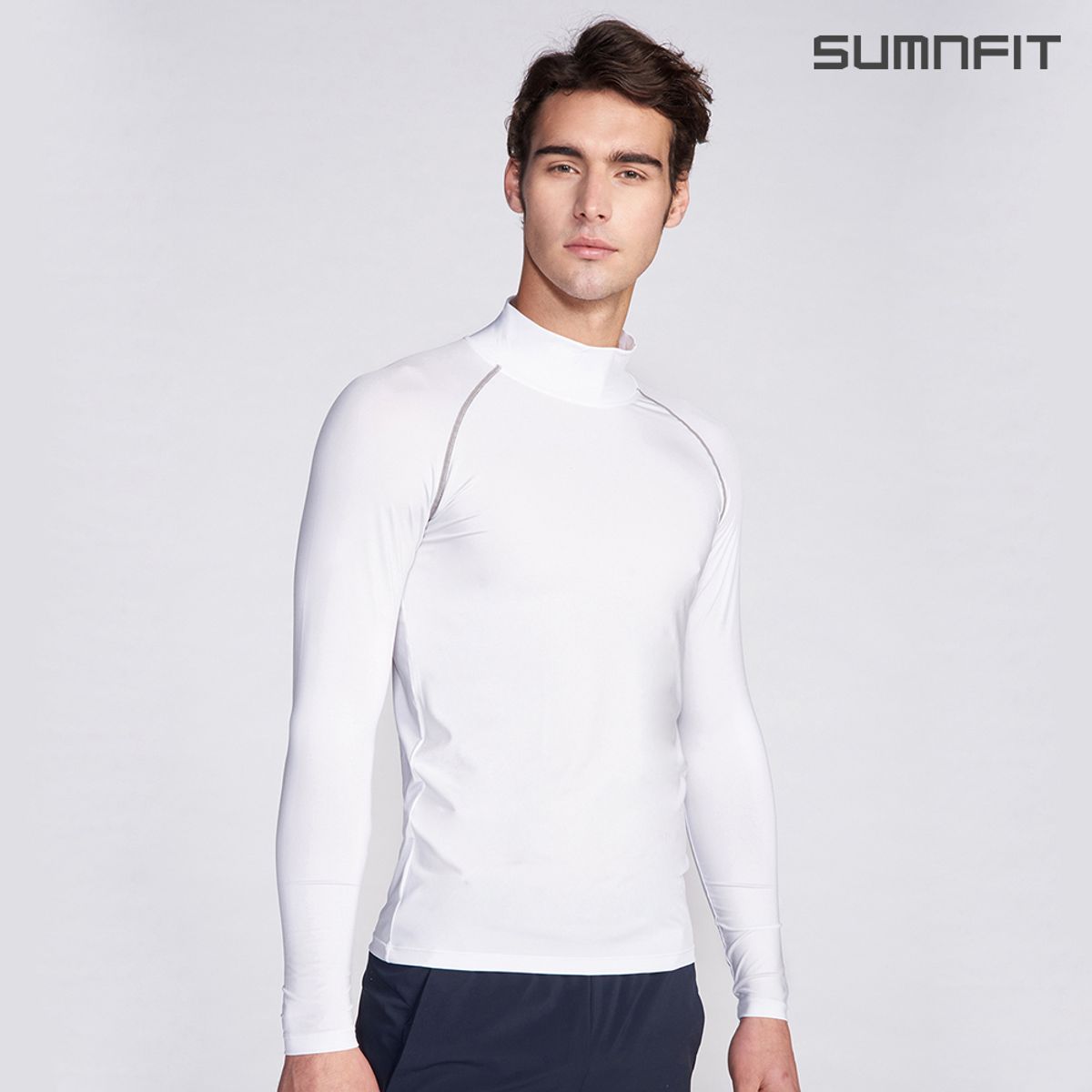 썸앤핏(SUMNFIT) 목폴라 긴팔 언더레이어