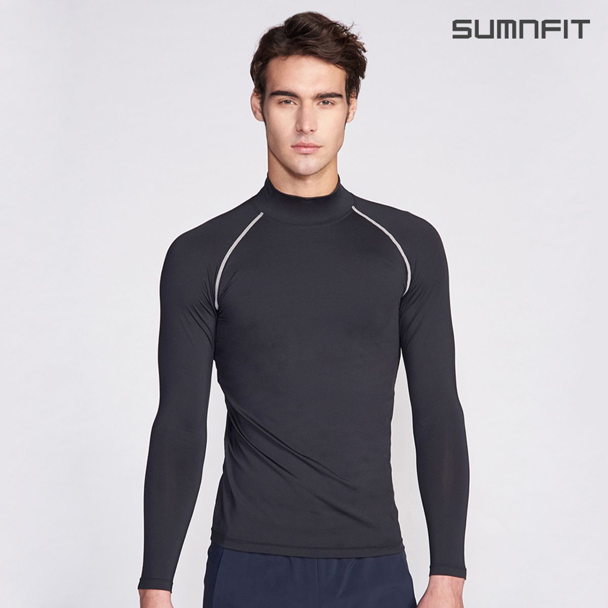 썸앤핏(SUMNFIT) 목폴라 긴팔 언더레이어