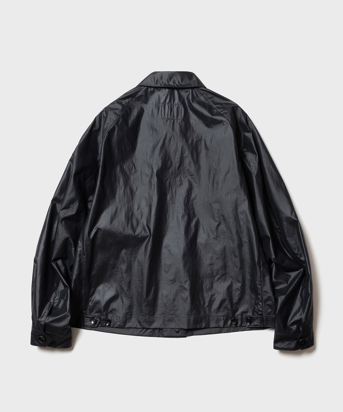 셔터(SHIRTER) 22SS COATED NYLON JACKET (BLACK)