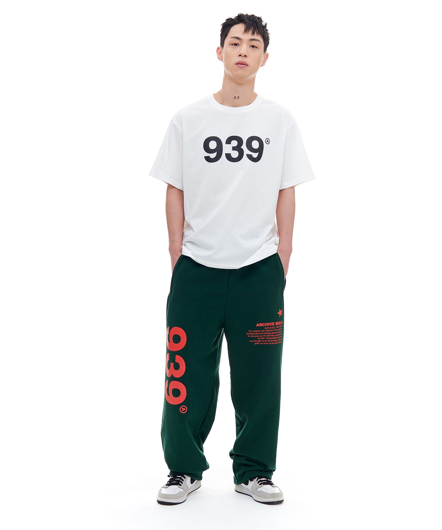 ◆ARCHIVE BOLD◆ 939 LOGO TSHIRTS NAVY AB22SPTS001NV ALL - ARCHIVE BOLD 아카이브 볼드