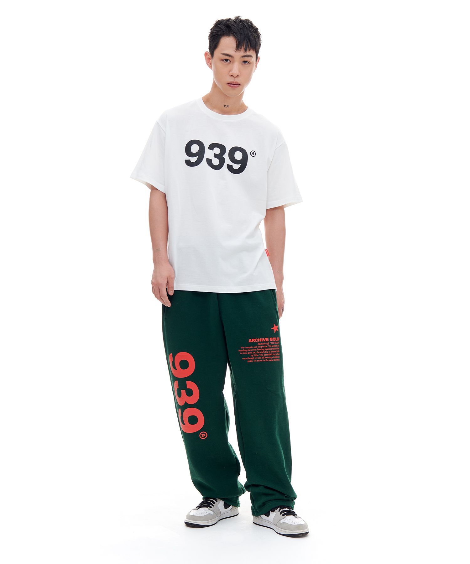 MUSINSA | ARCHIVE BOLD 939 LOGO T-SHIRTS #02_WHITE