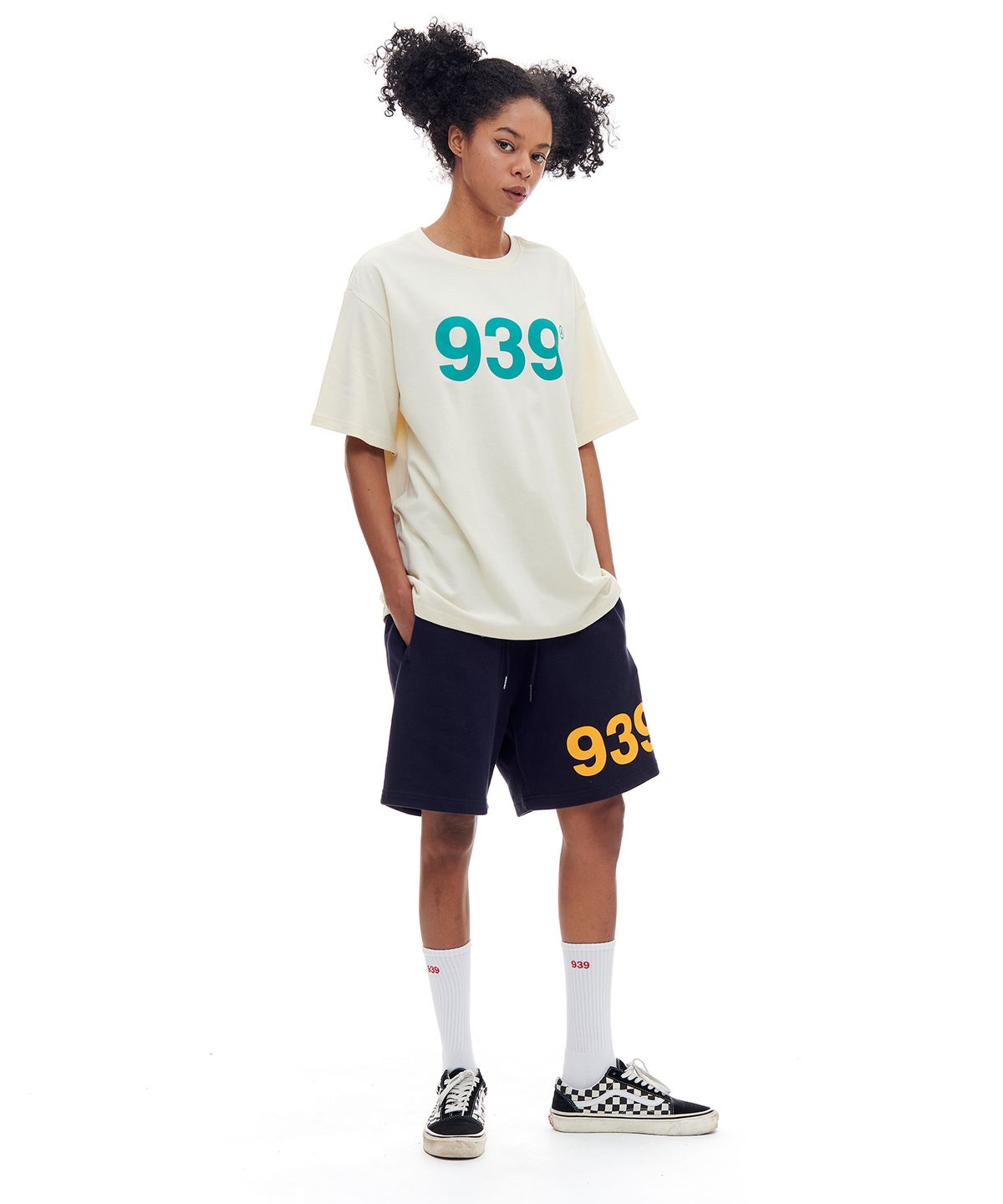 아카이브 볼드(ARCHIVE BOLD) 939 LOGO T-SHIRTS (IVORY)