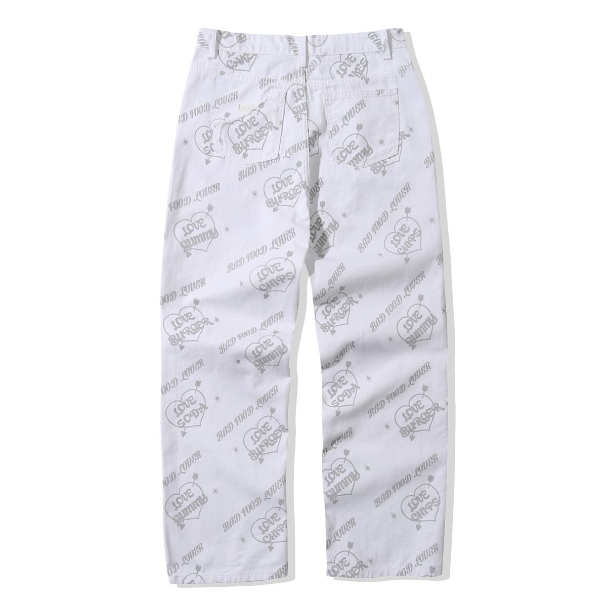 메인부스(MAINBOOTH) Love JF Denim Pants(WHITE)
