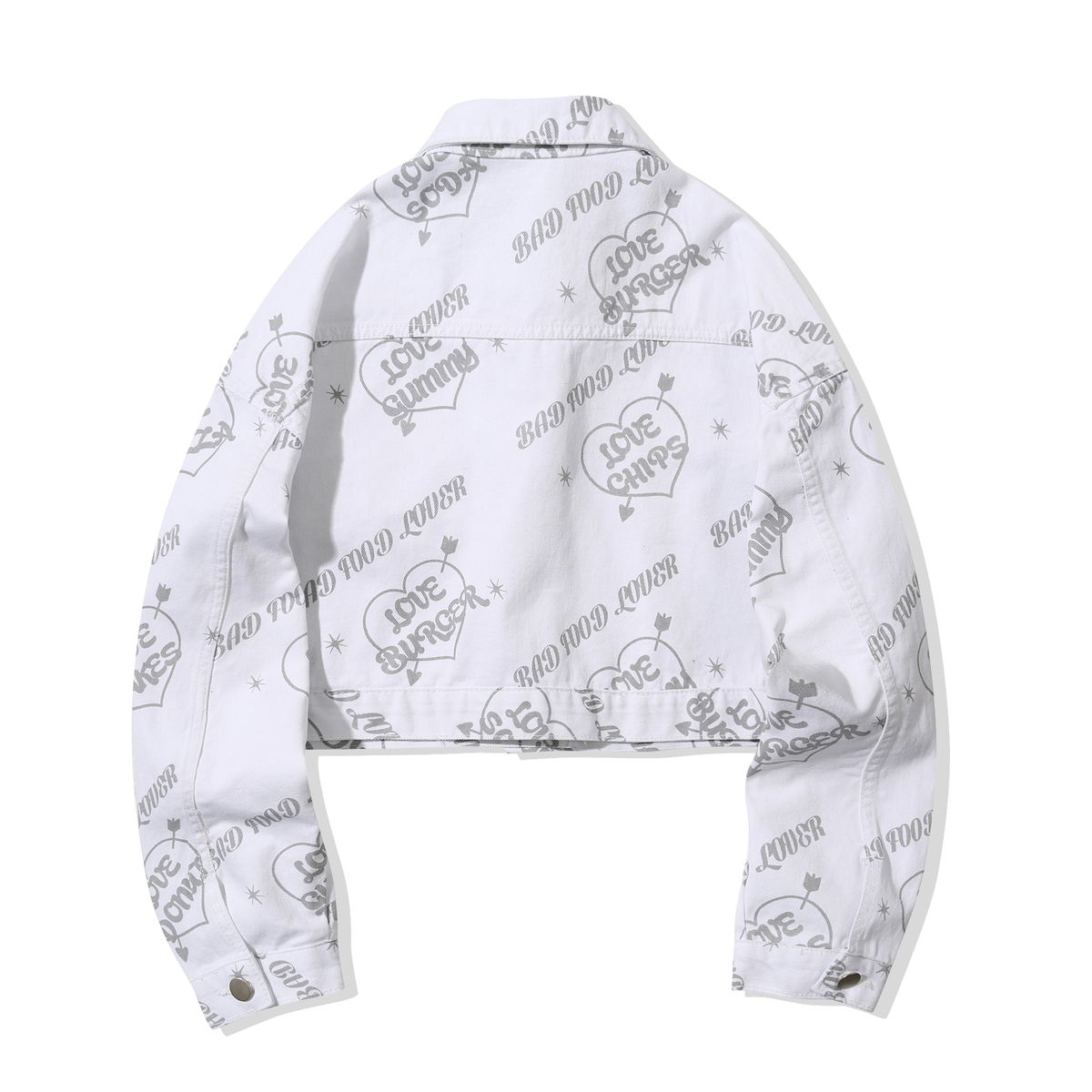 메인부스(MAINBOOTH) Love JF Crop Jacket(WHITE)