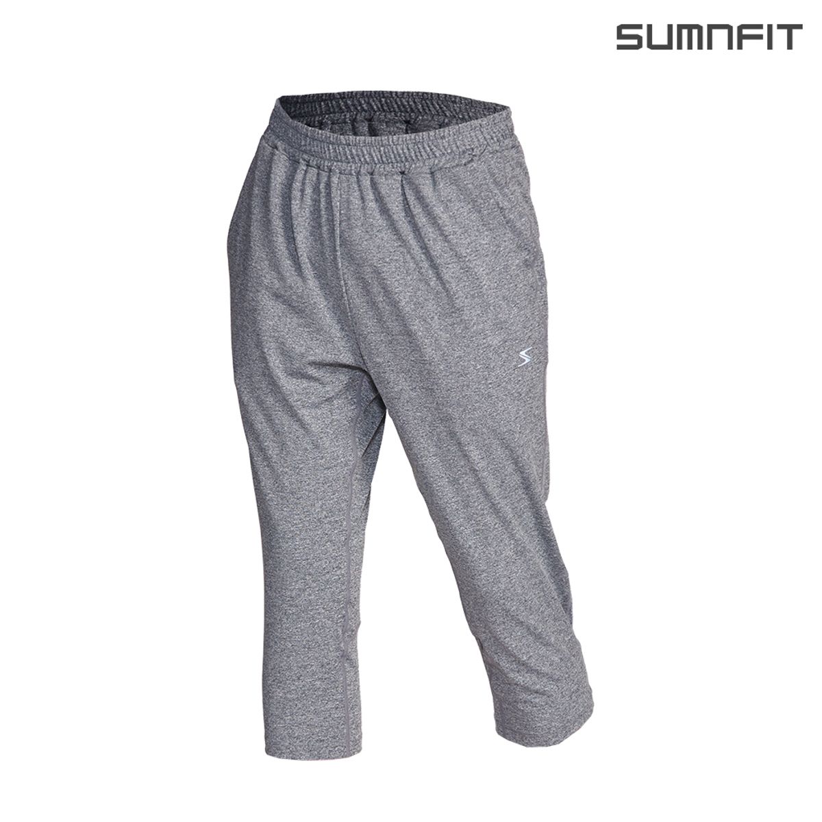 썸앤핏(SUMNFIT) 이지핏 7부 팬츠 그레이