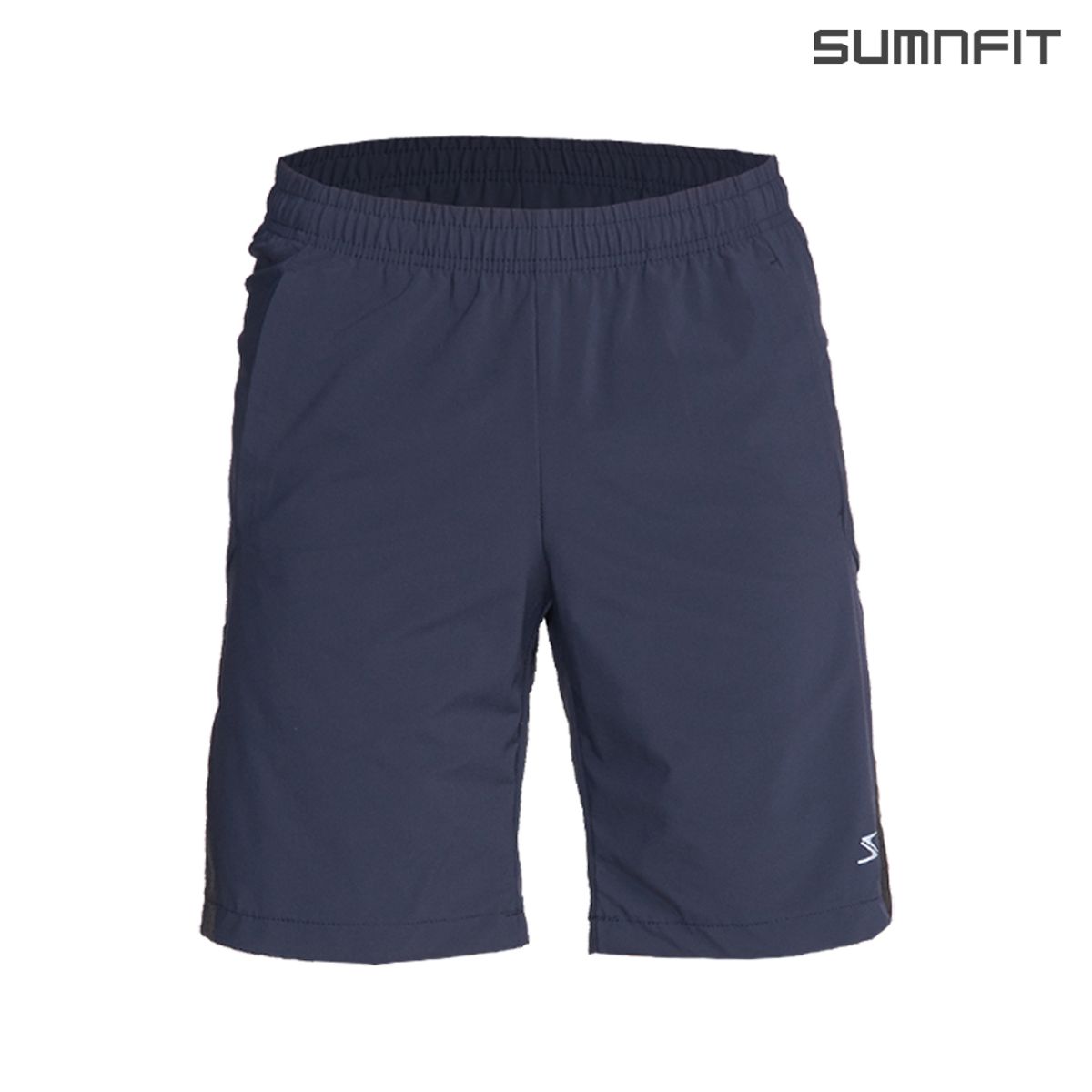 썸앤핏(SUMNFIT) 사이드 펀칭 4.5부 팬츠 네이비