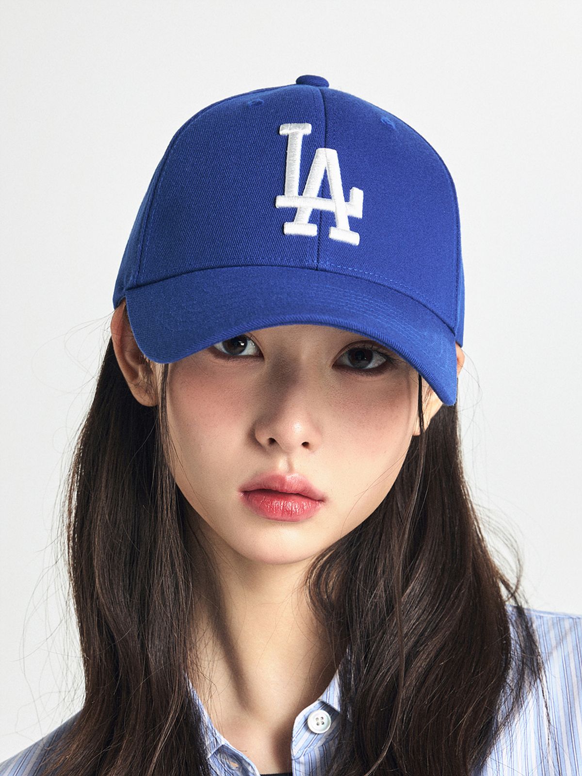 엠엘비(MLB) 뉴핏 스트럭쳐 볼캡 LA (D.Blue)