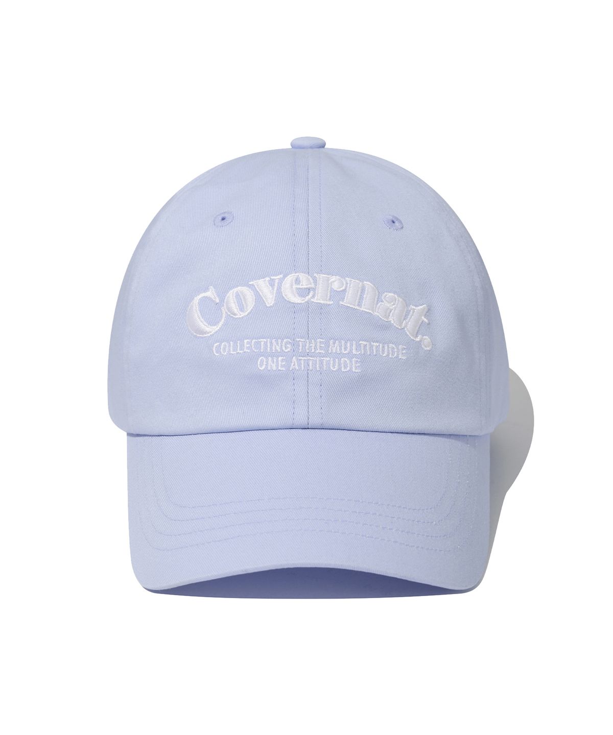커버낫(COVERNAT) 세리프 레터링 볼캡 블루