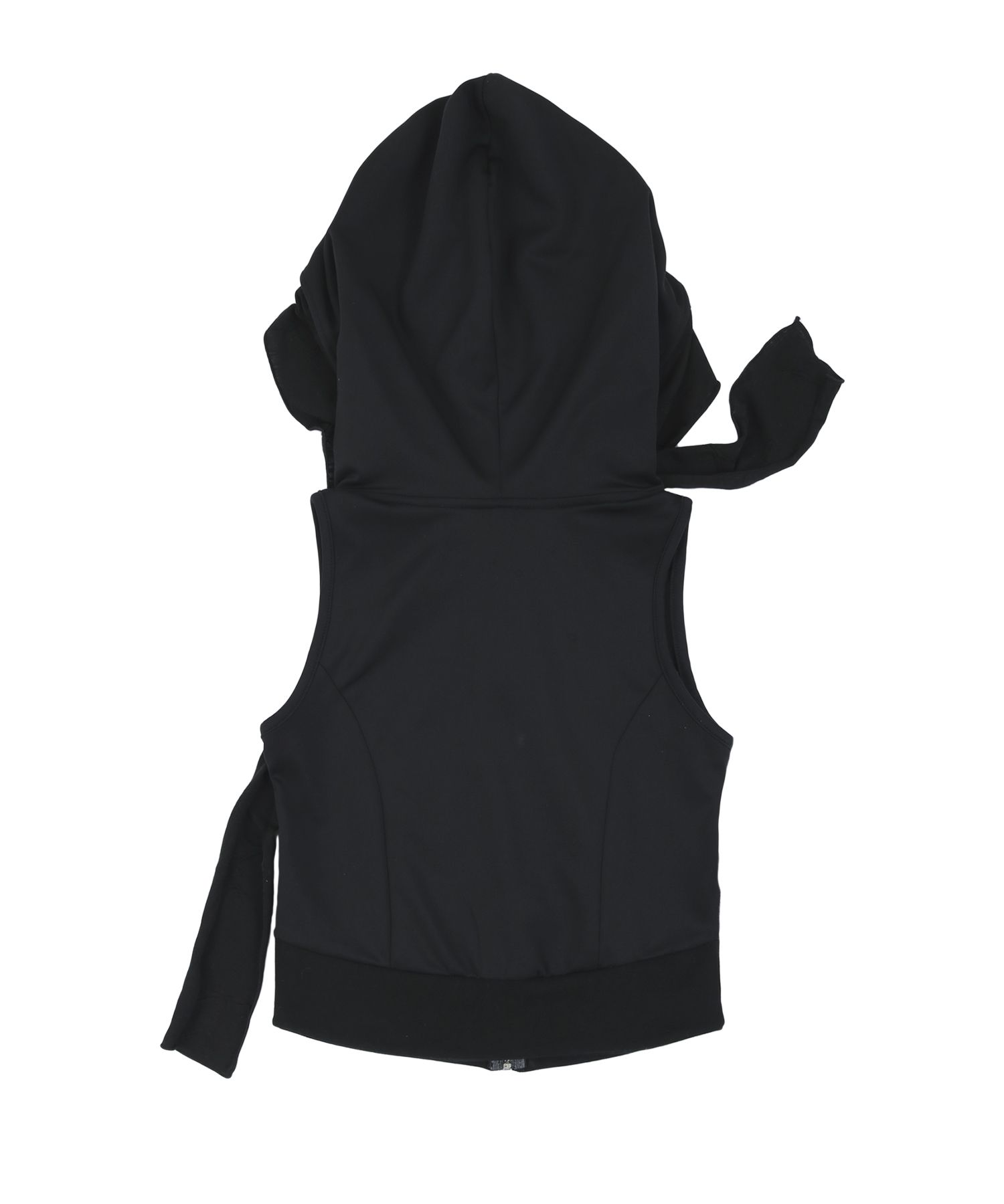 MUSINSA公式 | OJOS Muffler Boxer Hoodie Zip-up / Black