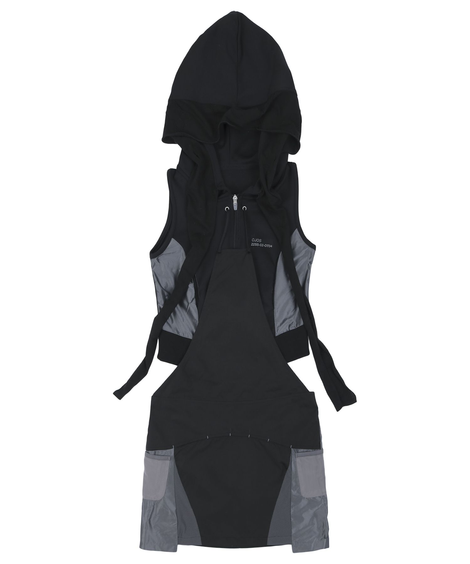 【送料無料ライン/39ショップ】 Hoodie Boxer Muffler OJOS | MUSINSA Zip-up Black / トップス