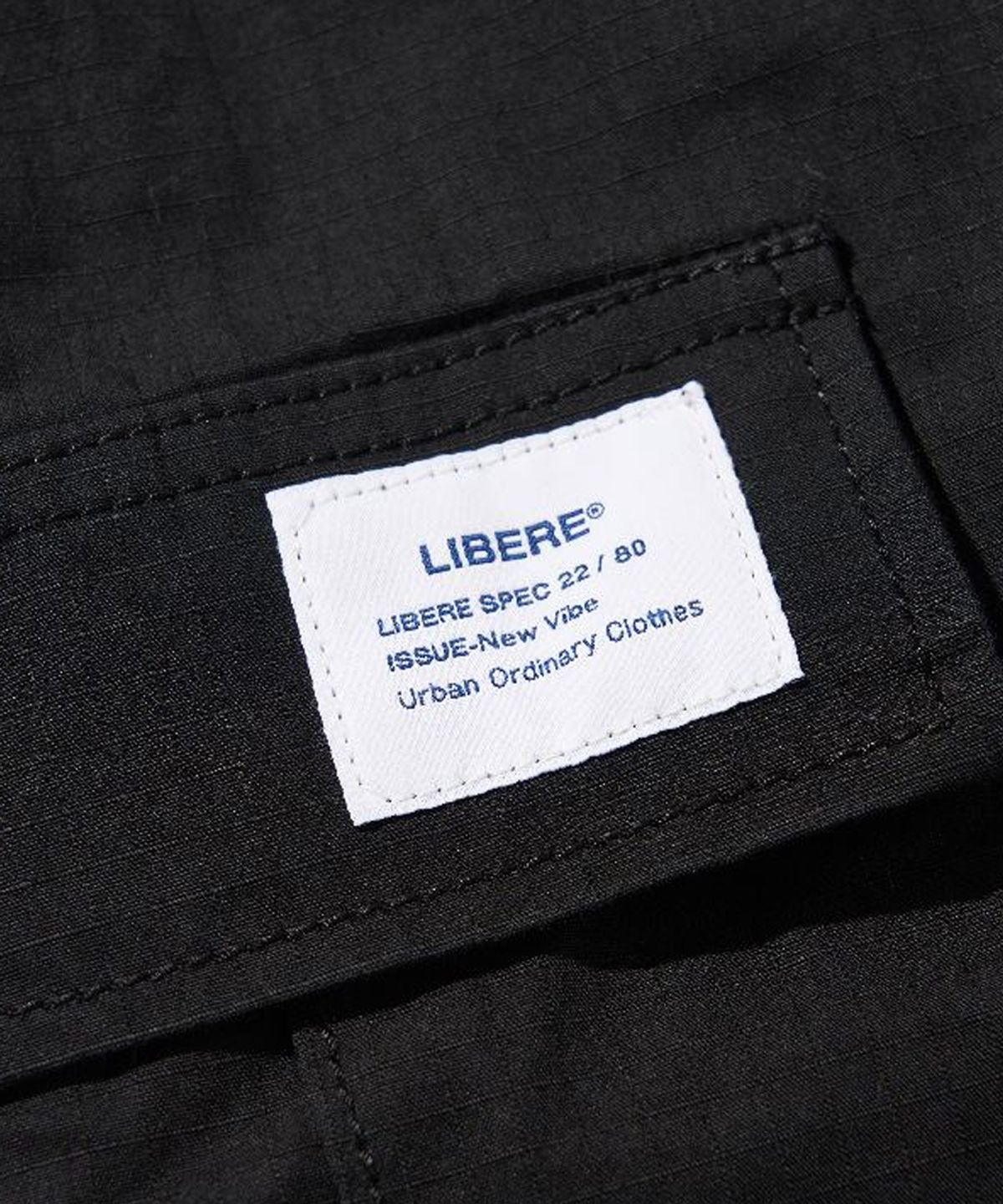 리베레(LIBERE) MIL CARGO PANTS / BLACK
