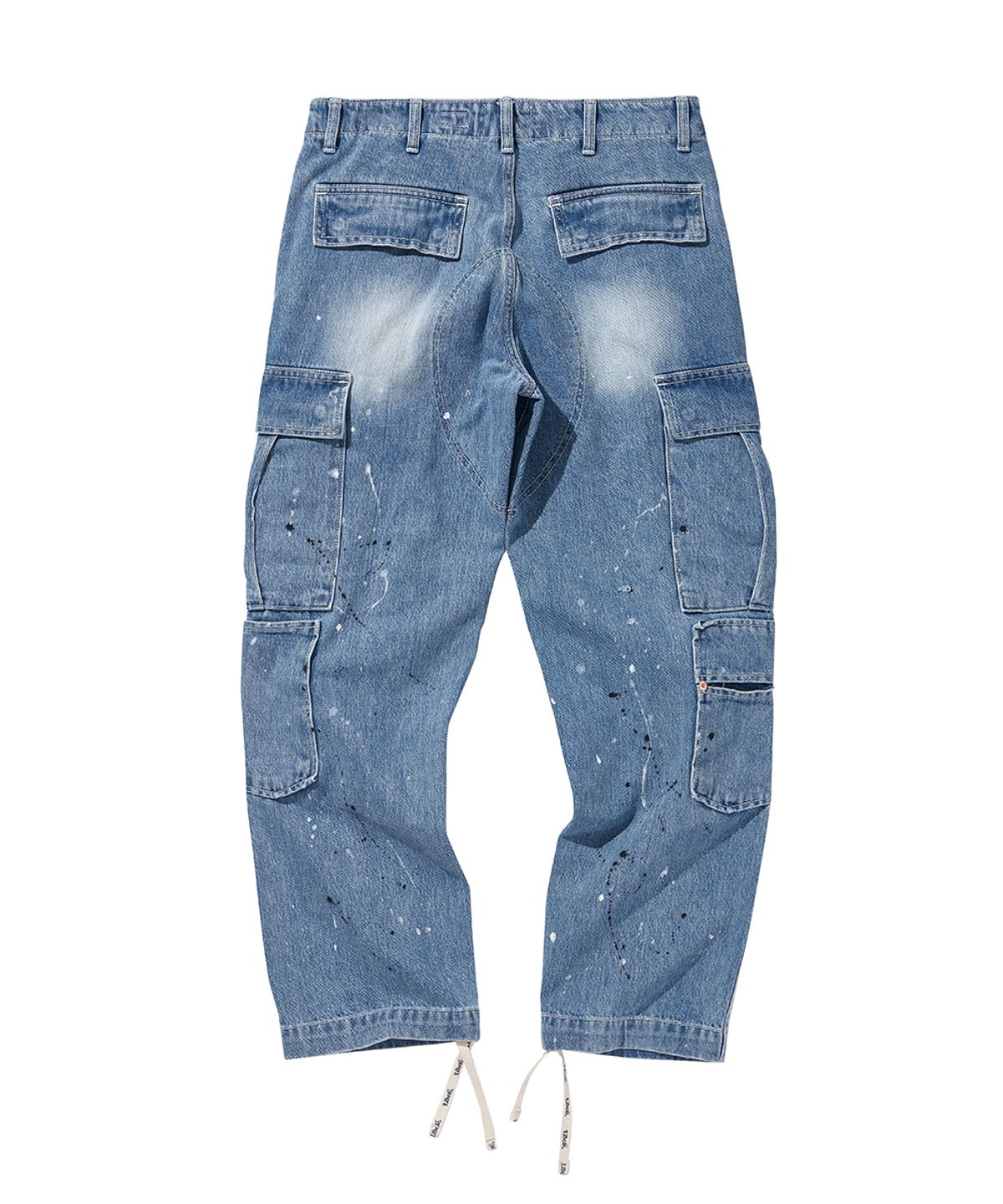 리베레(LIBERE) MIL CARGO DENIM PANTS / BLUE