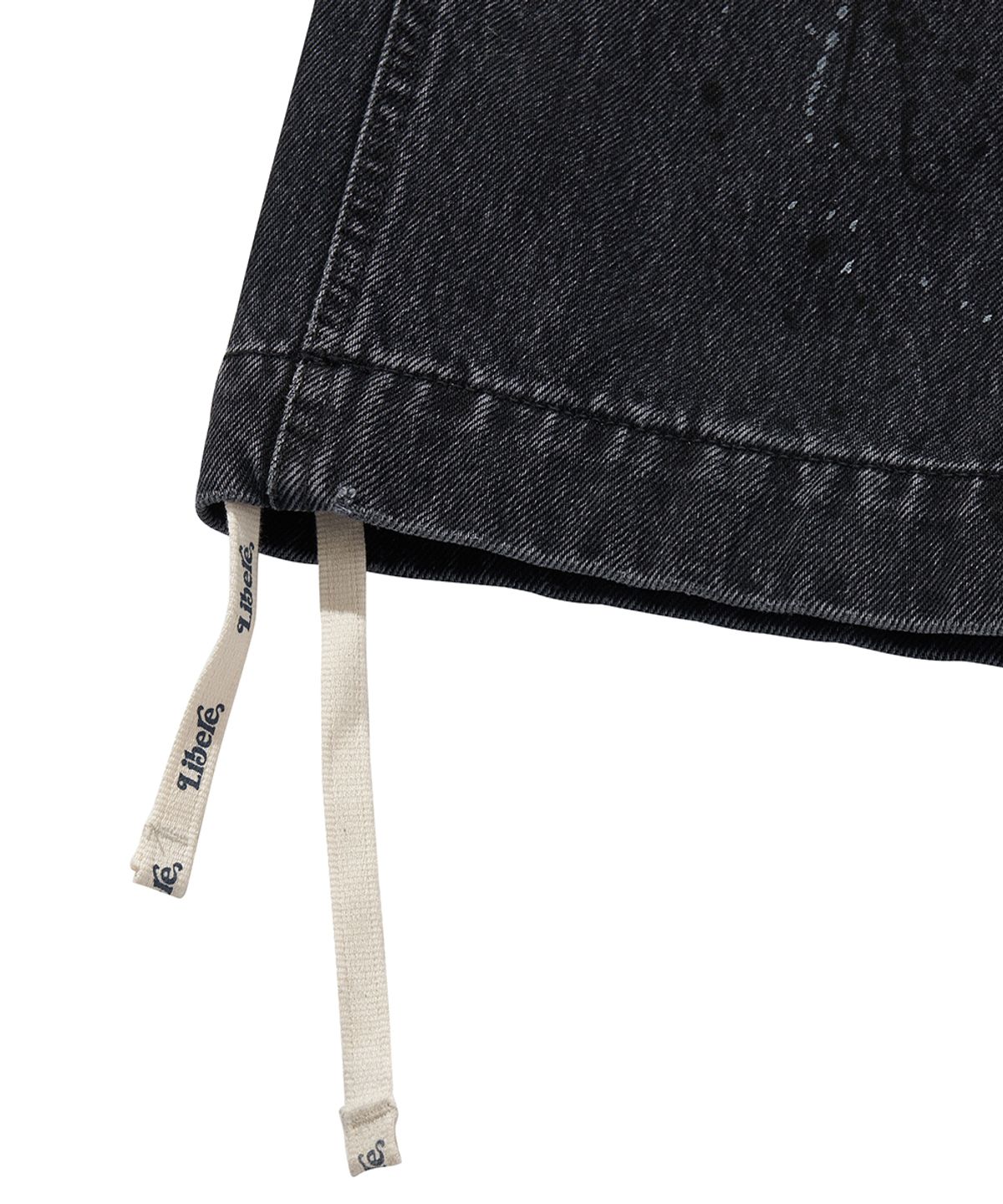 리베레(LIBERE) MIL CARGO DENIM PANTS / BLACK