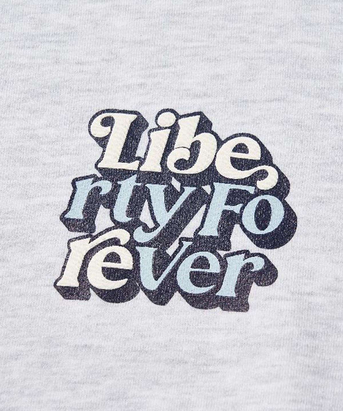 리베레(LIBERE) LF LOGO CREWNECK SWEAT / GRAY