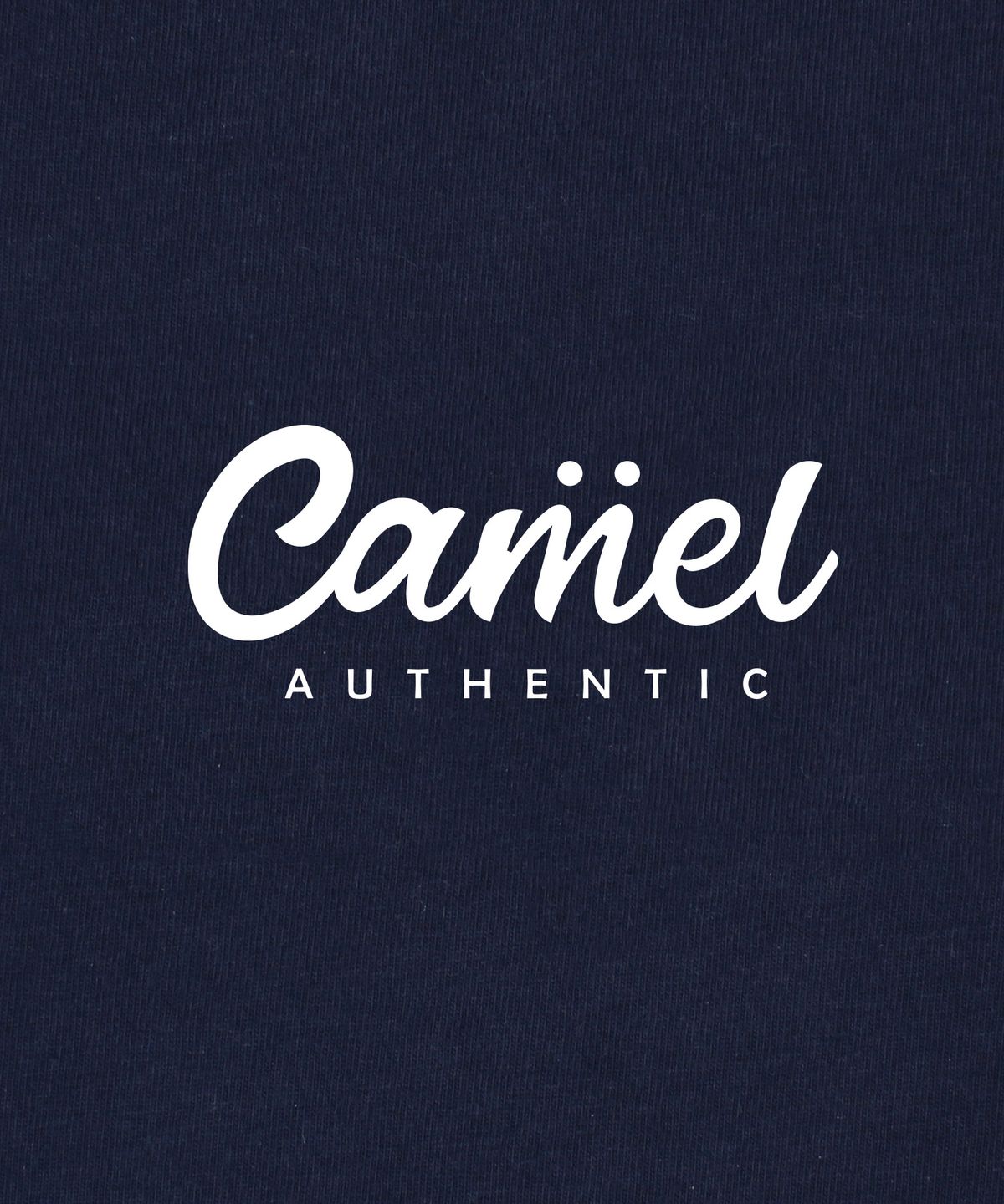 카멜워크(CAMEL WORK) 어센틱 로고 반팔티셔츠(네이비)