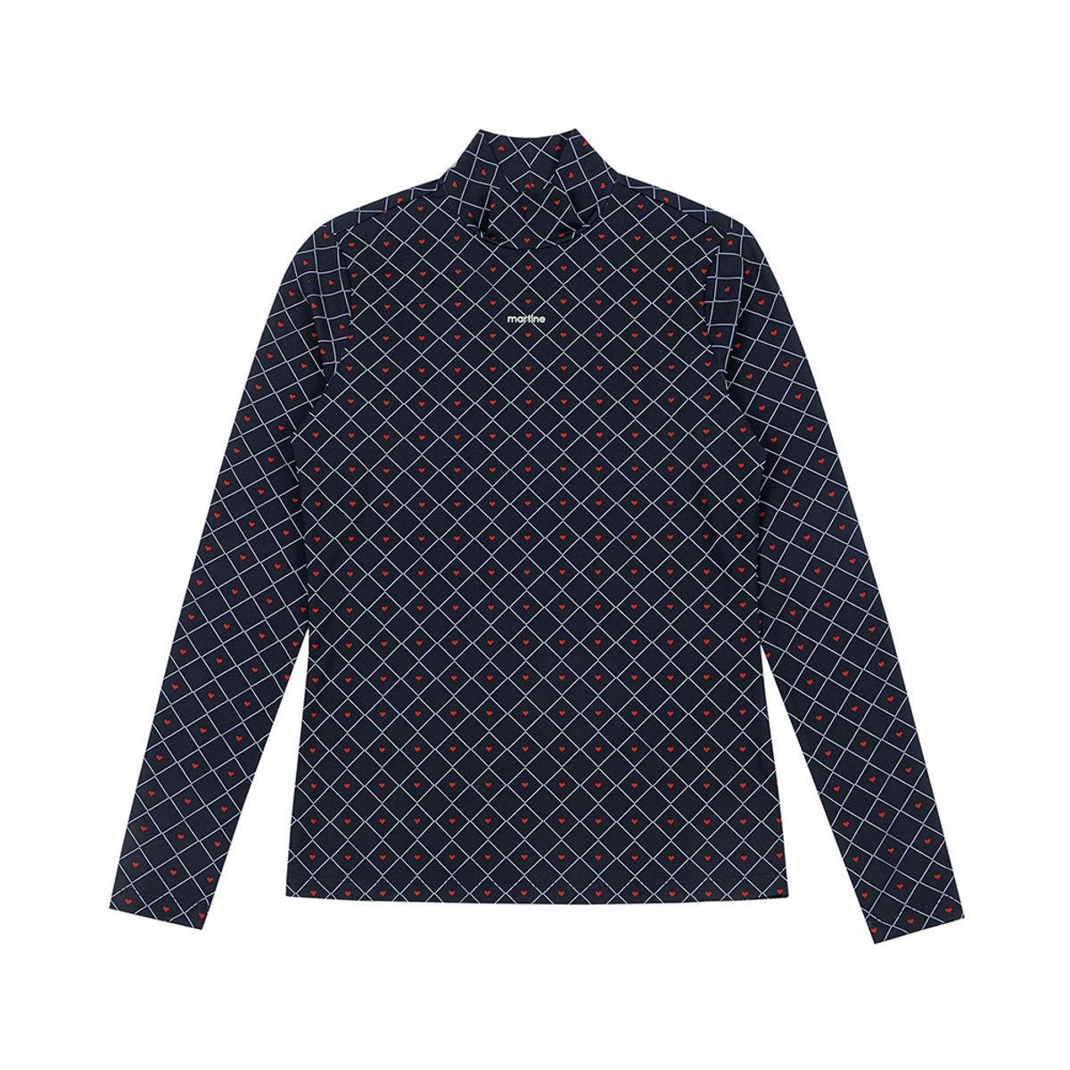 마틴골프(MARTINE GOLF) Graphic Print Turtle T-Shirts_Navy
