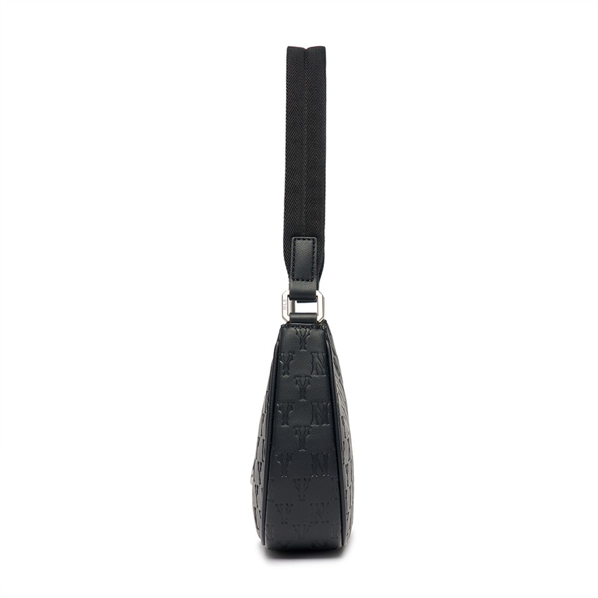 엠엘비(MLB) 모노그램 엠보 호보백 NY (Black)