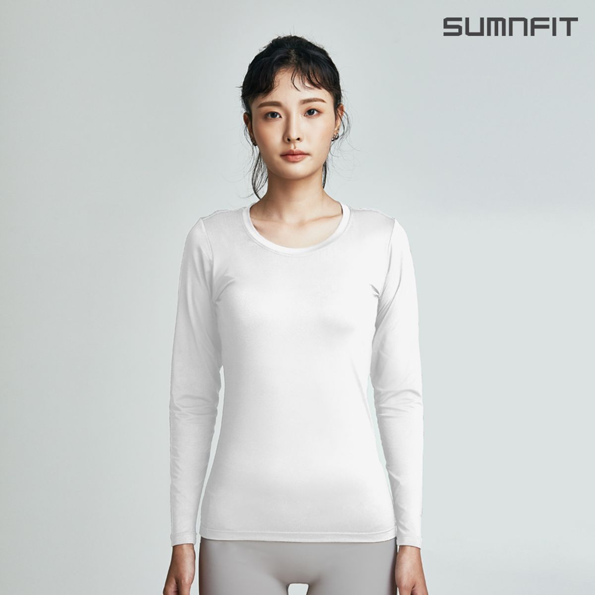 썸앤핏(SUMNFIT) 여자 베이직 긴팔 언더레이어