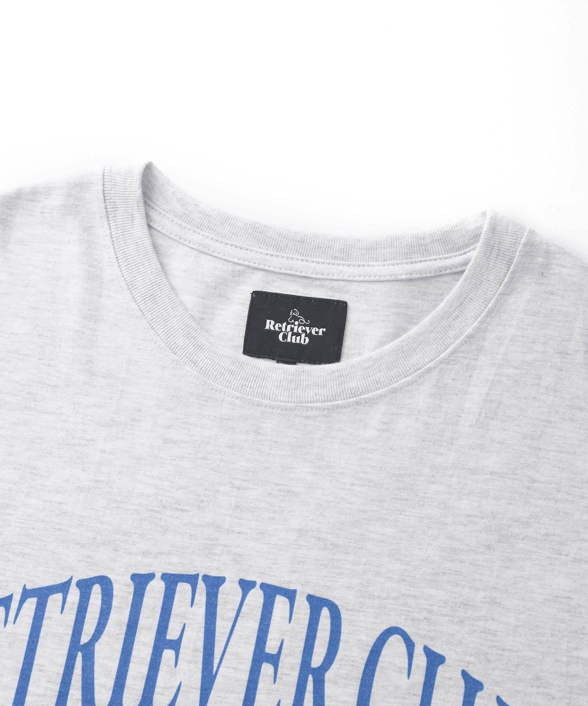 리트리버클럽(RETRIEVER CLUB) RETRIEVER FRIENDS SHORT SLEEVE [MELANGE GRAY]