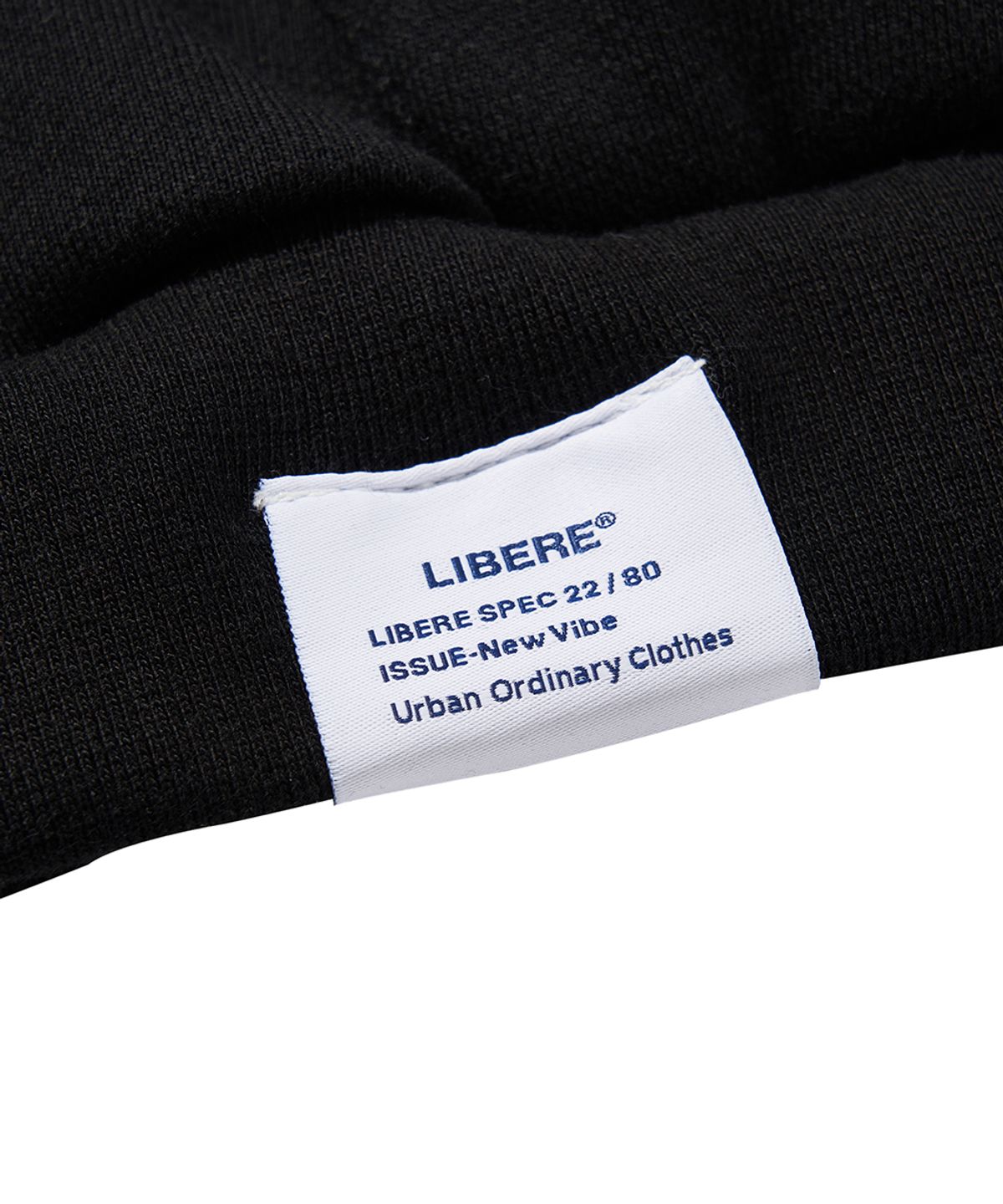 리베레(LIBERE) FOREVER HOODIE / BLACK