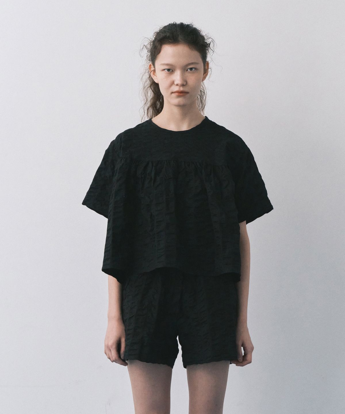 마이스(MAIS) BANDING RIPPLE PANTS