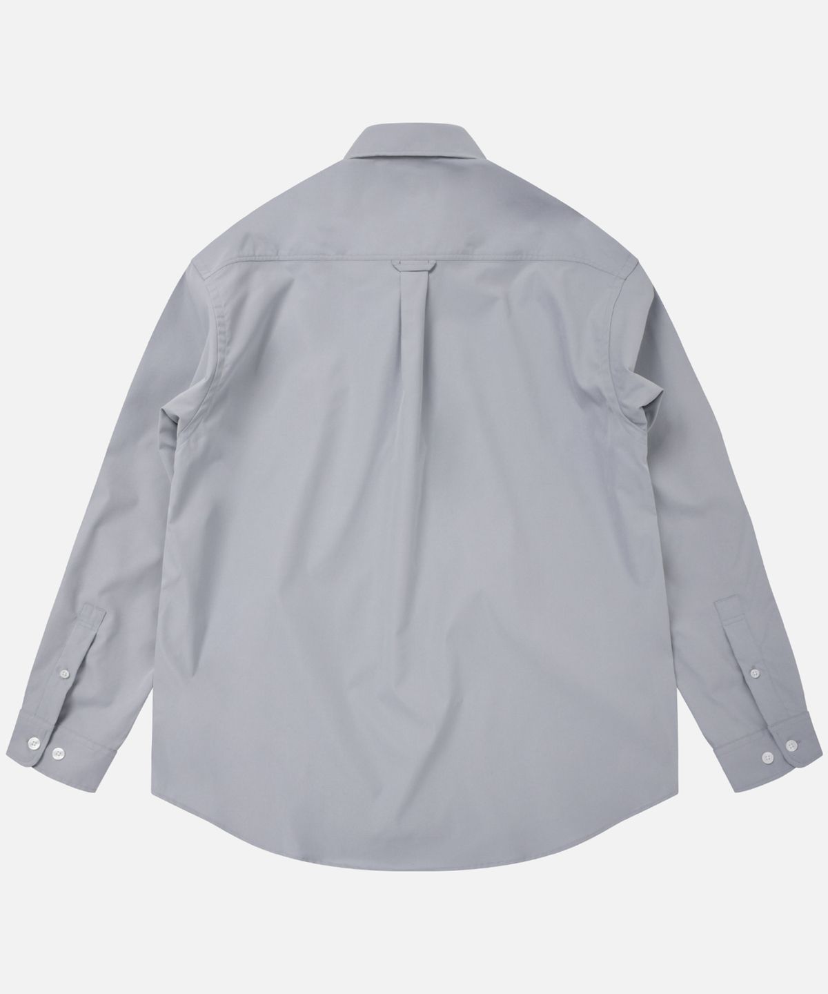프리즘웍스(FRIZMWORKS) OG DOUBLE POPLIN RELAX SHIRT _ DUSKY BLUE
