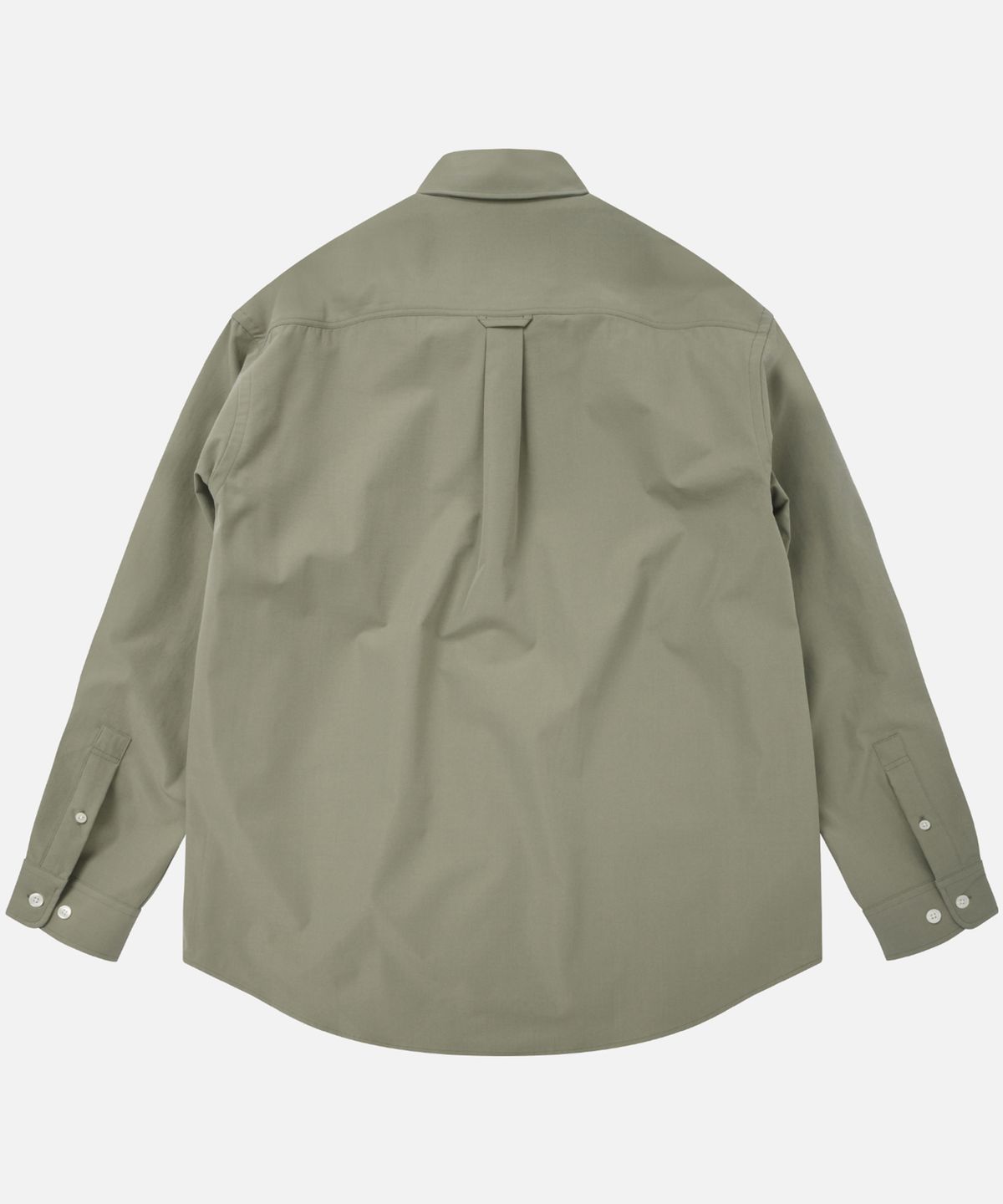 프리즘웍스(FRIZMWORKS) OG DOUBLE POPLIN RELAX SHIRT _ LIGHT KHAKI