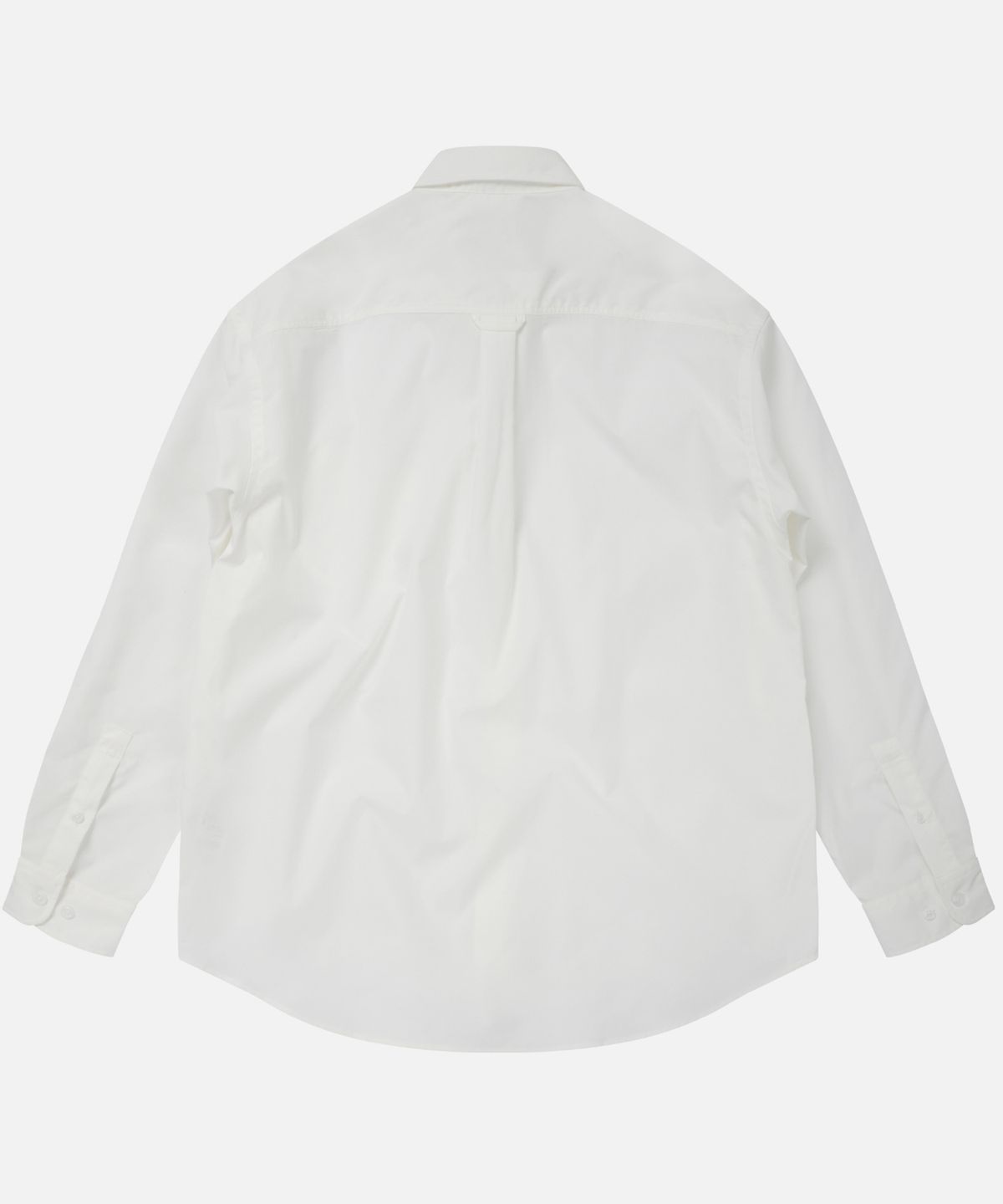 프리즘웍스(FRIZMWORKS) OG DOUBLE POPLIN RELAX SHIRT _ WHITE