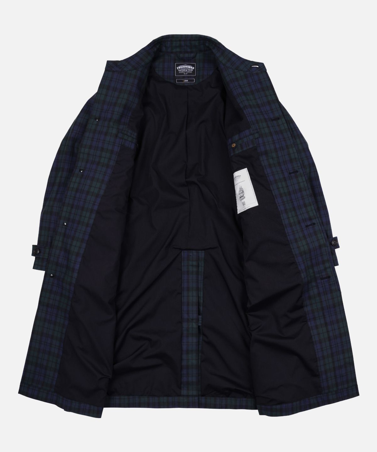 프리즘웍스(FRIZMWORKS) BALMACAAN HUNTING COAT _ BLACK WATCH