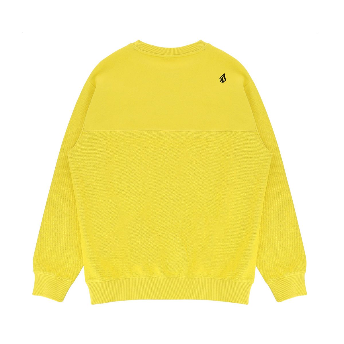 볼컴(VOLCOM) TWO FACE 컴포트핏 레인보우 맨투맨(옐로우)